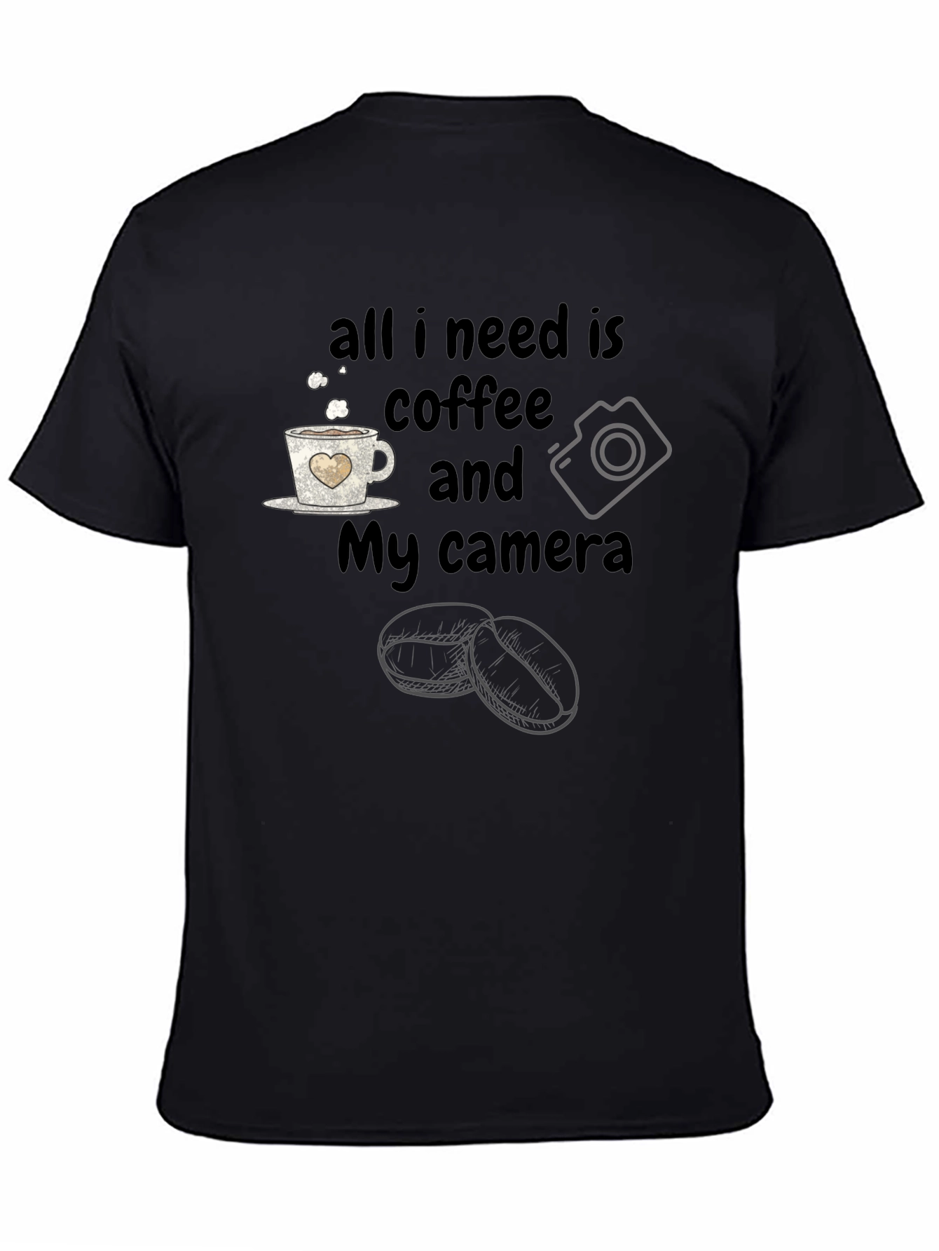 Coffee & Camera T-Shirt: Photographers Must-Have Tee