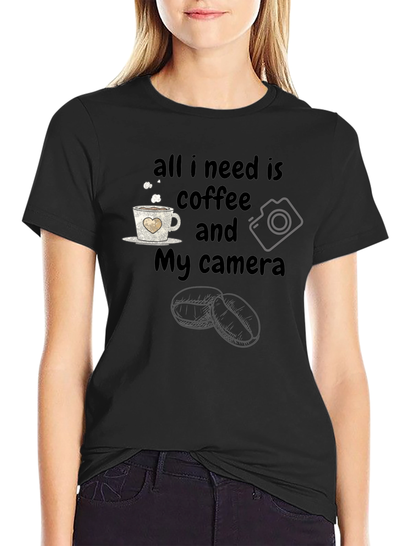 Coffee & Camera T-Shirt: Photographers Must-Have Tee