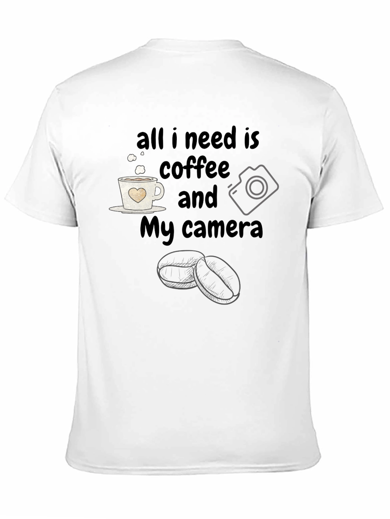Coffee & Camera T-Shirt: Photographers Must-Have Tee