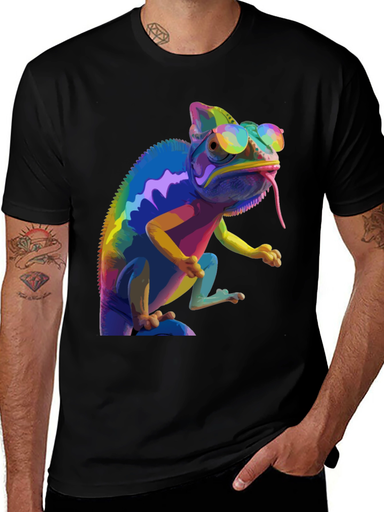 Rainbow Chameleon T-Shirt