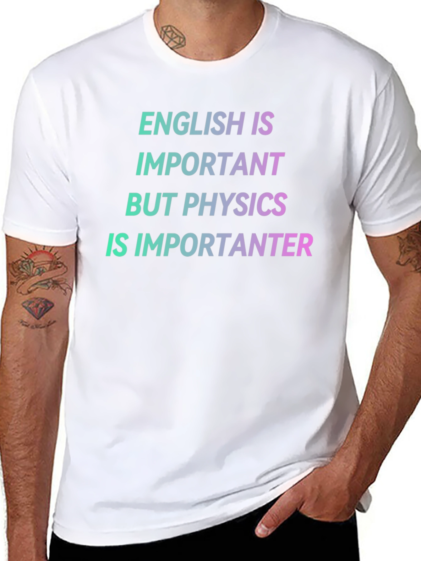Physics is Importanter T-Shirt - Funny Science Tee