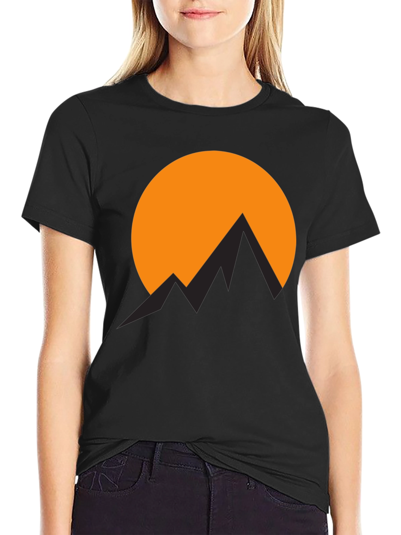 Mountain Sunset Graphic T-Shirt - Adventure Awaits