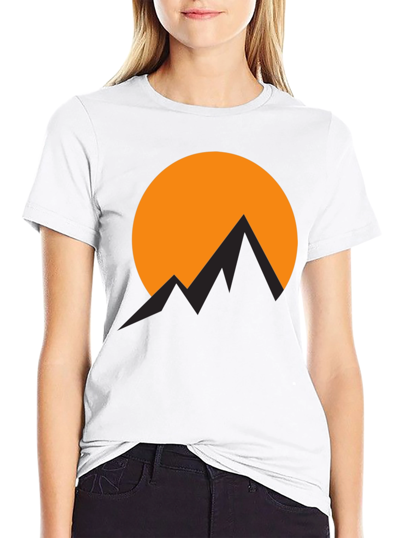 Mountain Sunset Graphic T-Shirt - Adventure Awaits