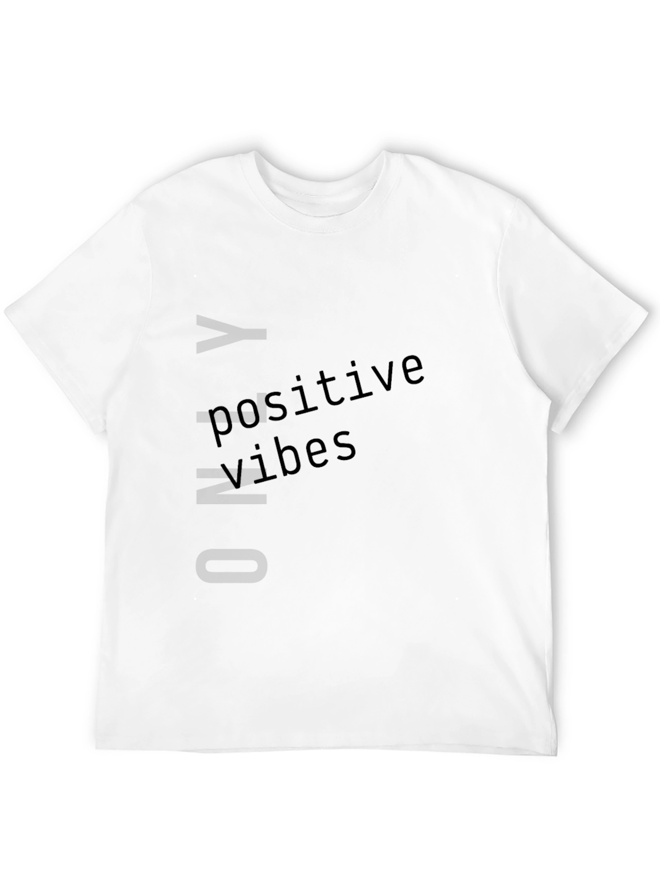 Positive Vibes Black T-Shirt