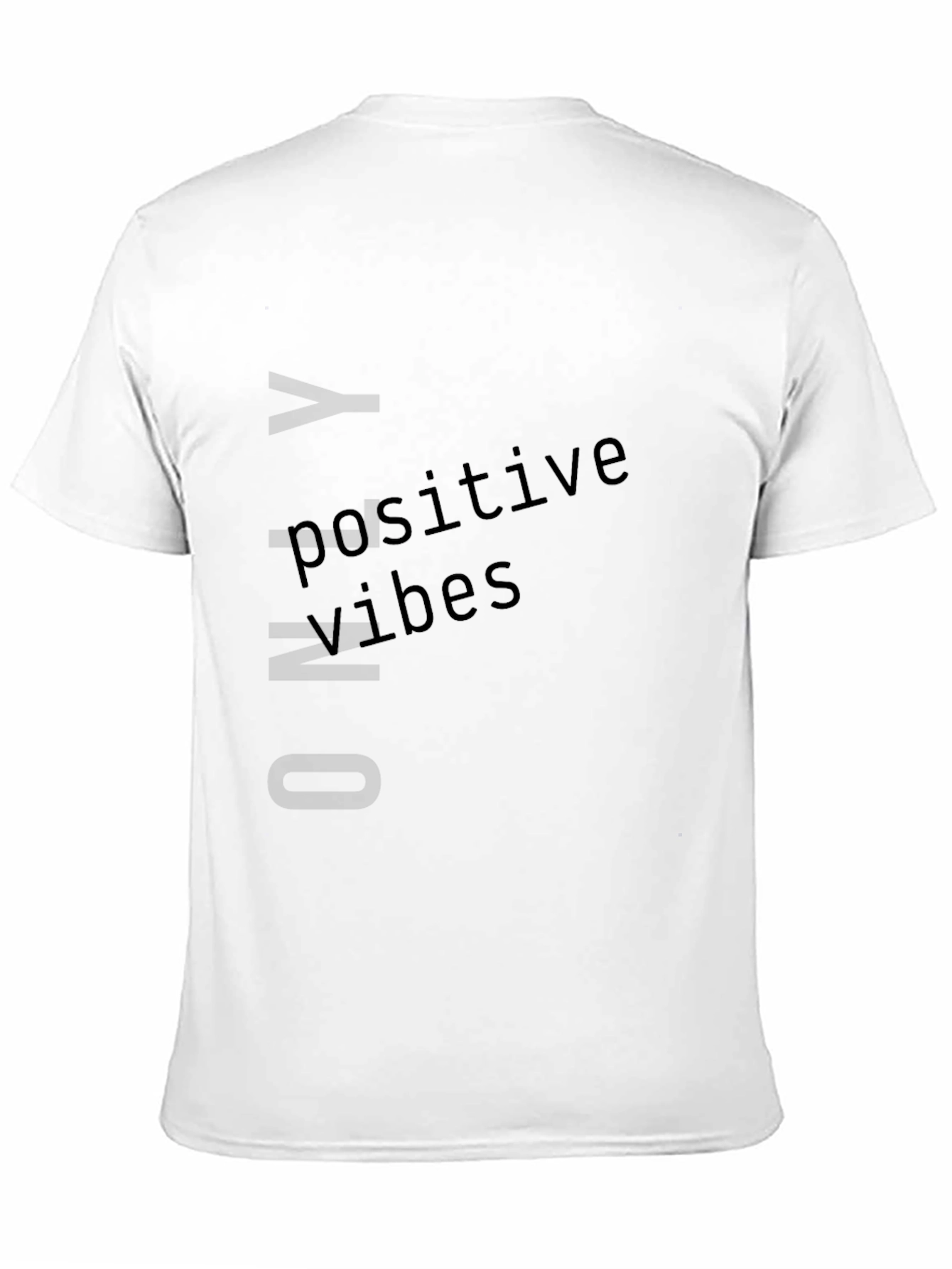 Positive Vibes Black T-Shirt