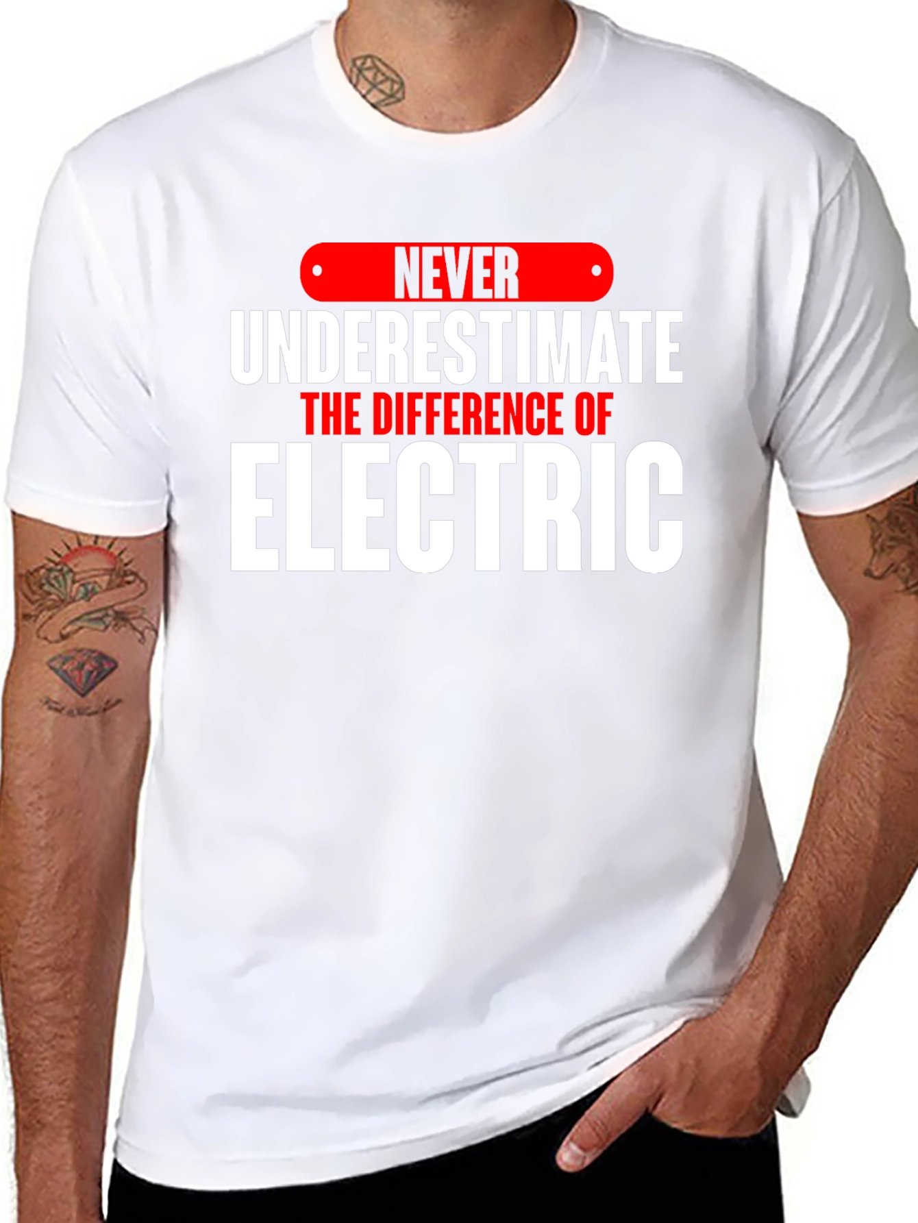 Never Underestimate Electric T-Shirt
