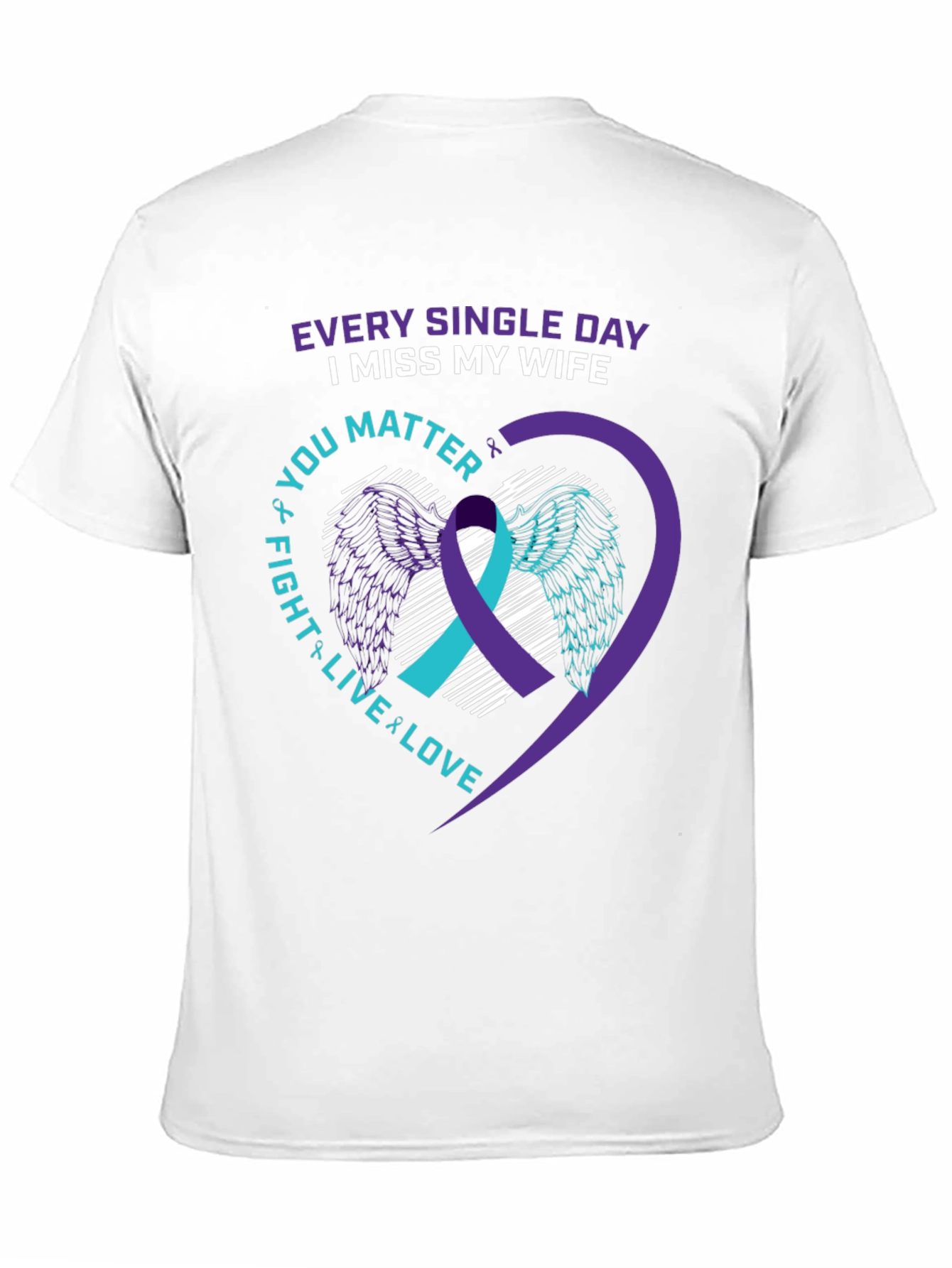 I Miss My Wife Memorial T-Shirt