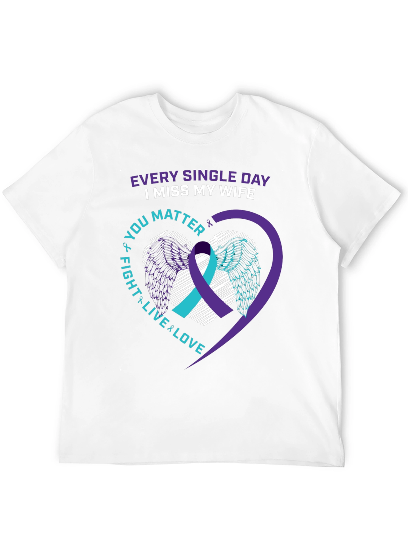 I Miss My Wife Memorial T-Shirt