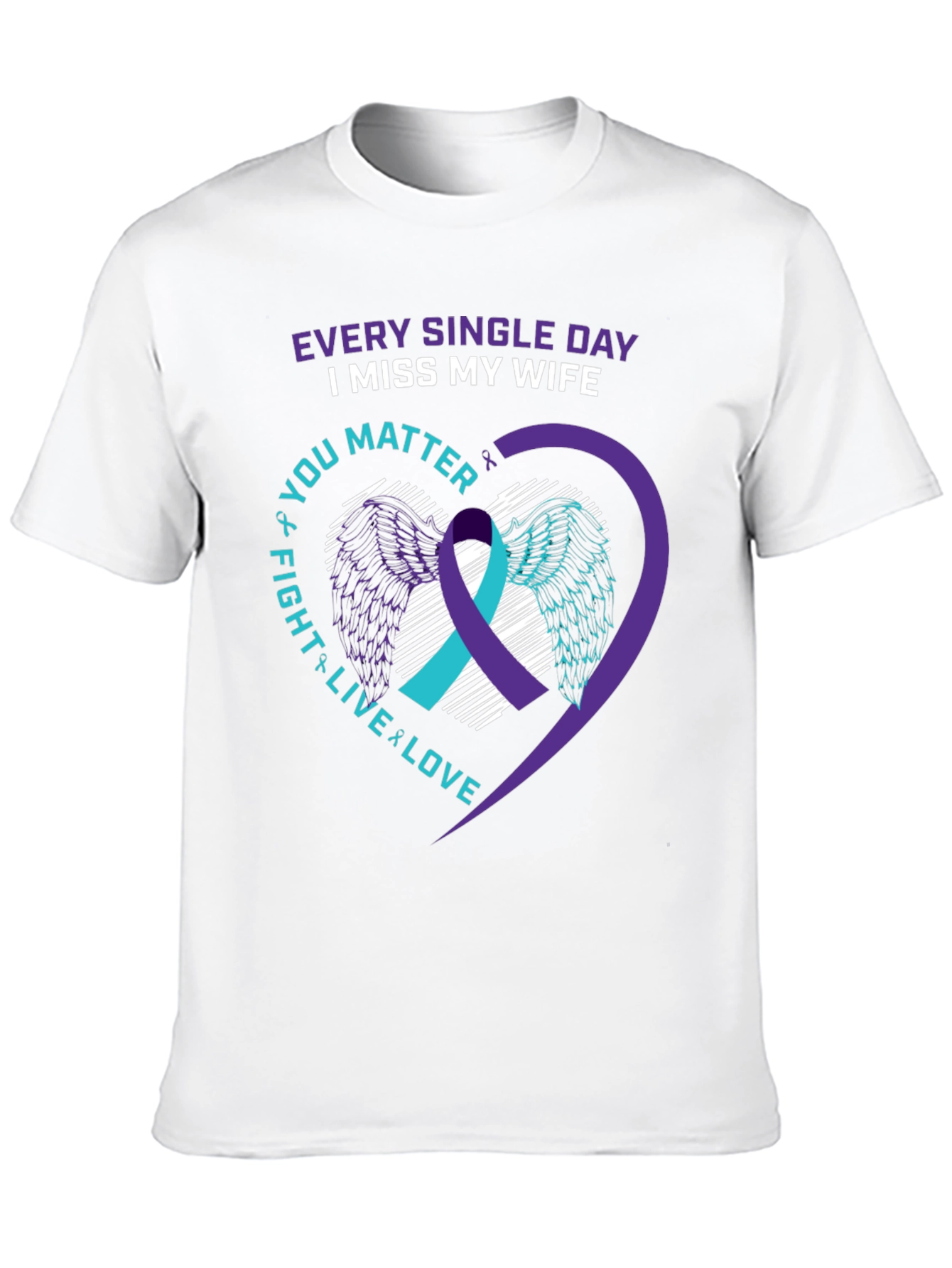 I Miss My Wife Memorial T-Shirt