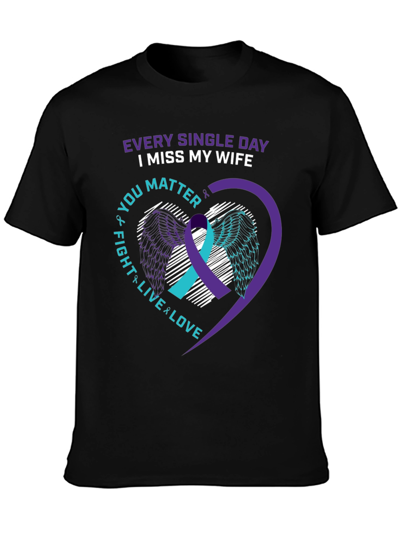 I Miss My Wife Memorial T-Shirt
