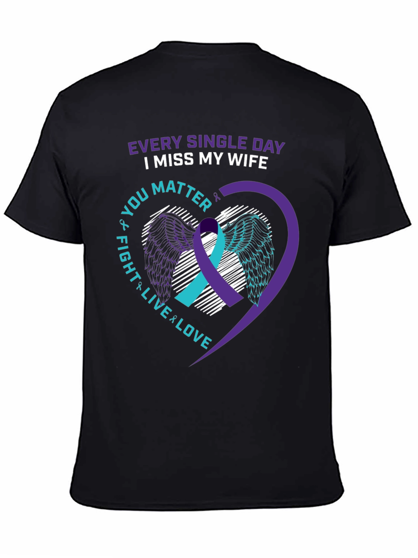 I Miss My Wife Memorial T-Shirt