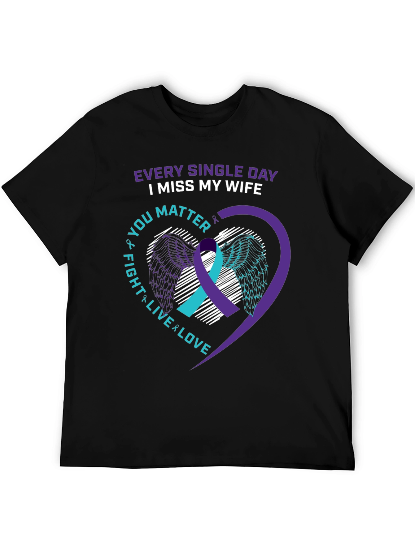 I Miss My Wife Memorial T-Shirt