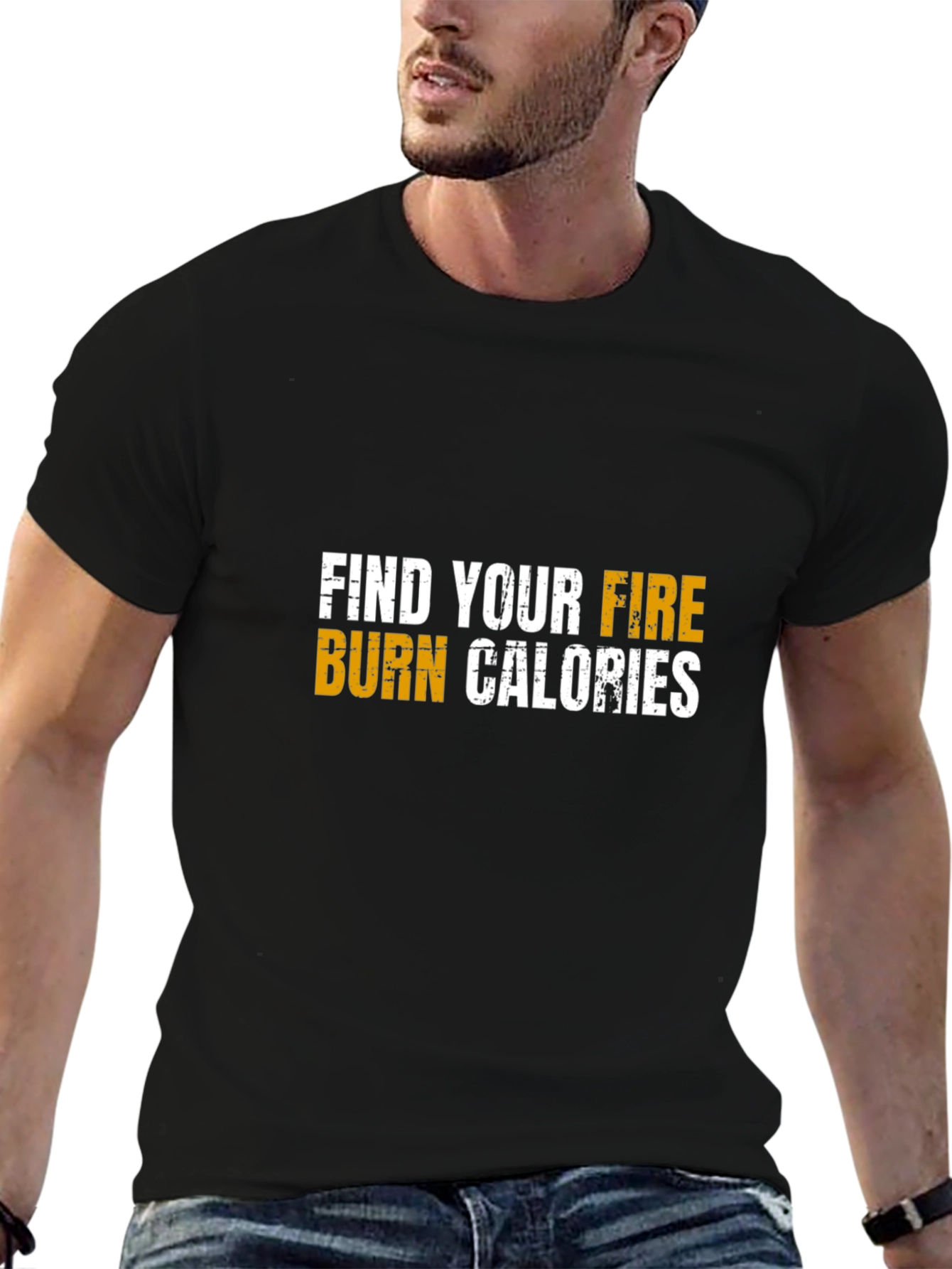 Find Your Fire Burn Calories Graphic Tee