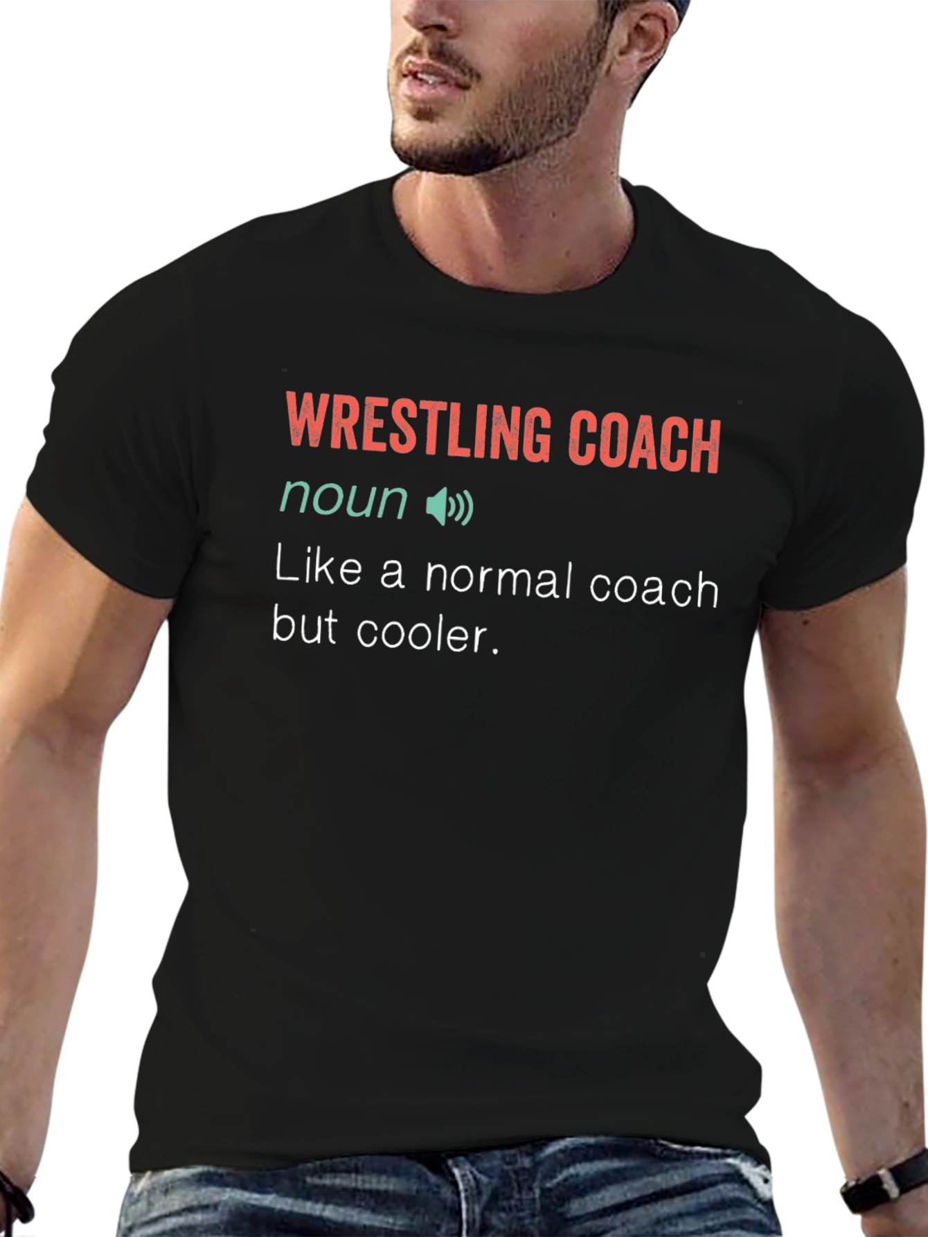 Wrestling Coach Definition T-Shirt