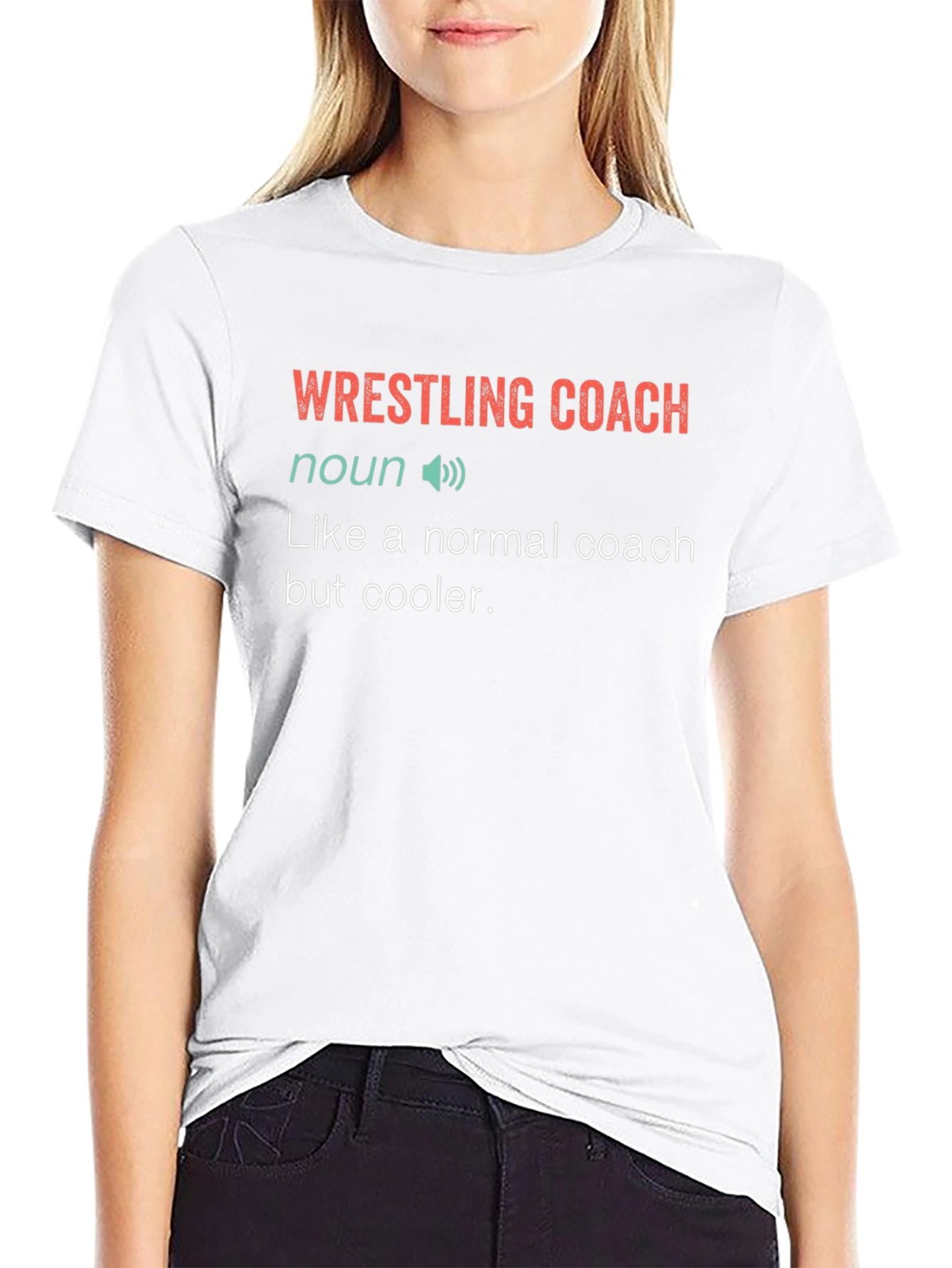 Wrestling Coach Definition T-Shirt
