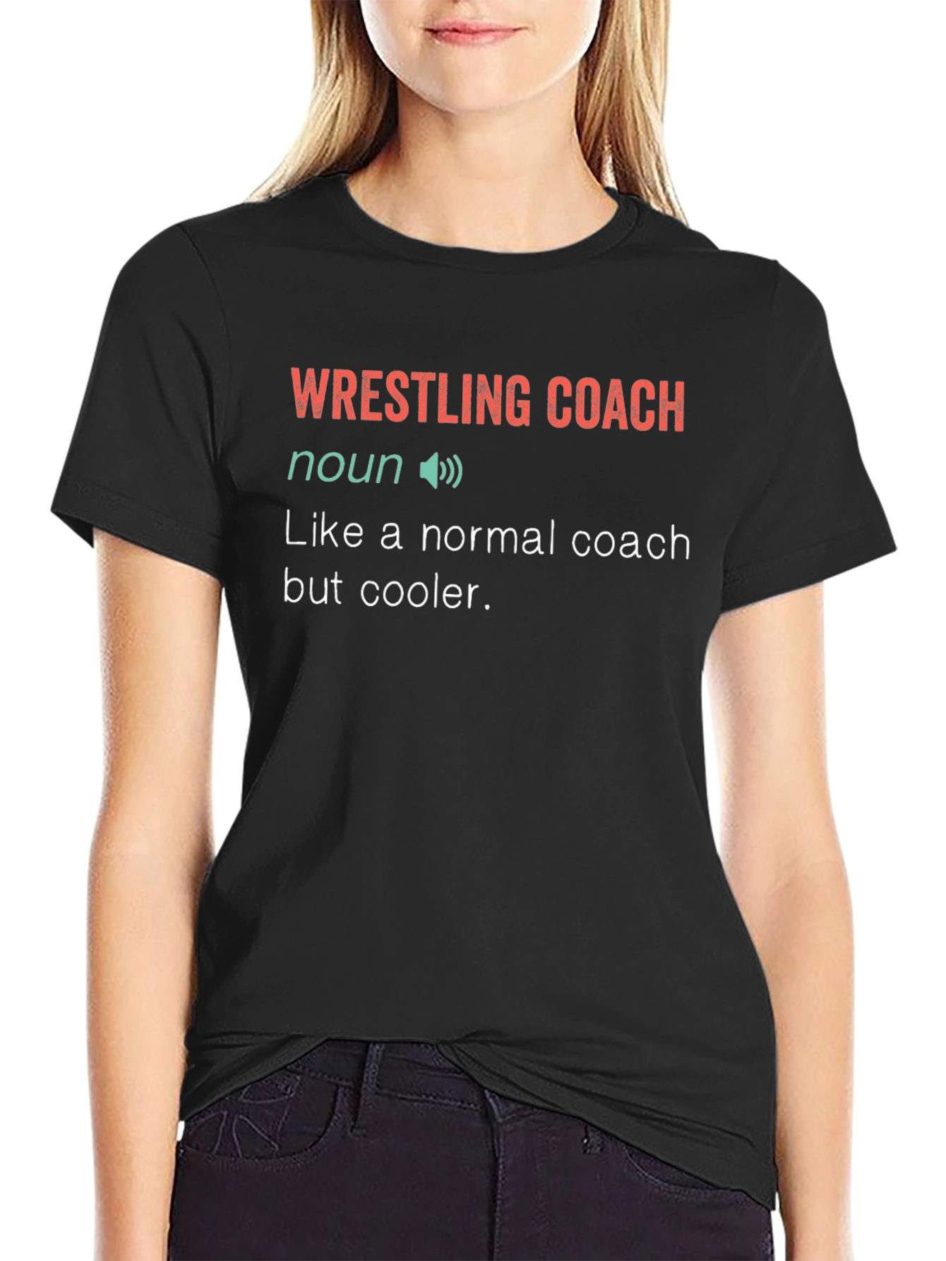 Wrestling Coach Definition T-Shirt