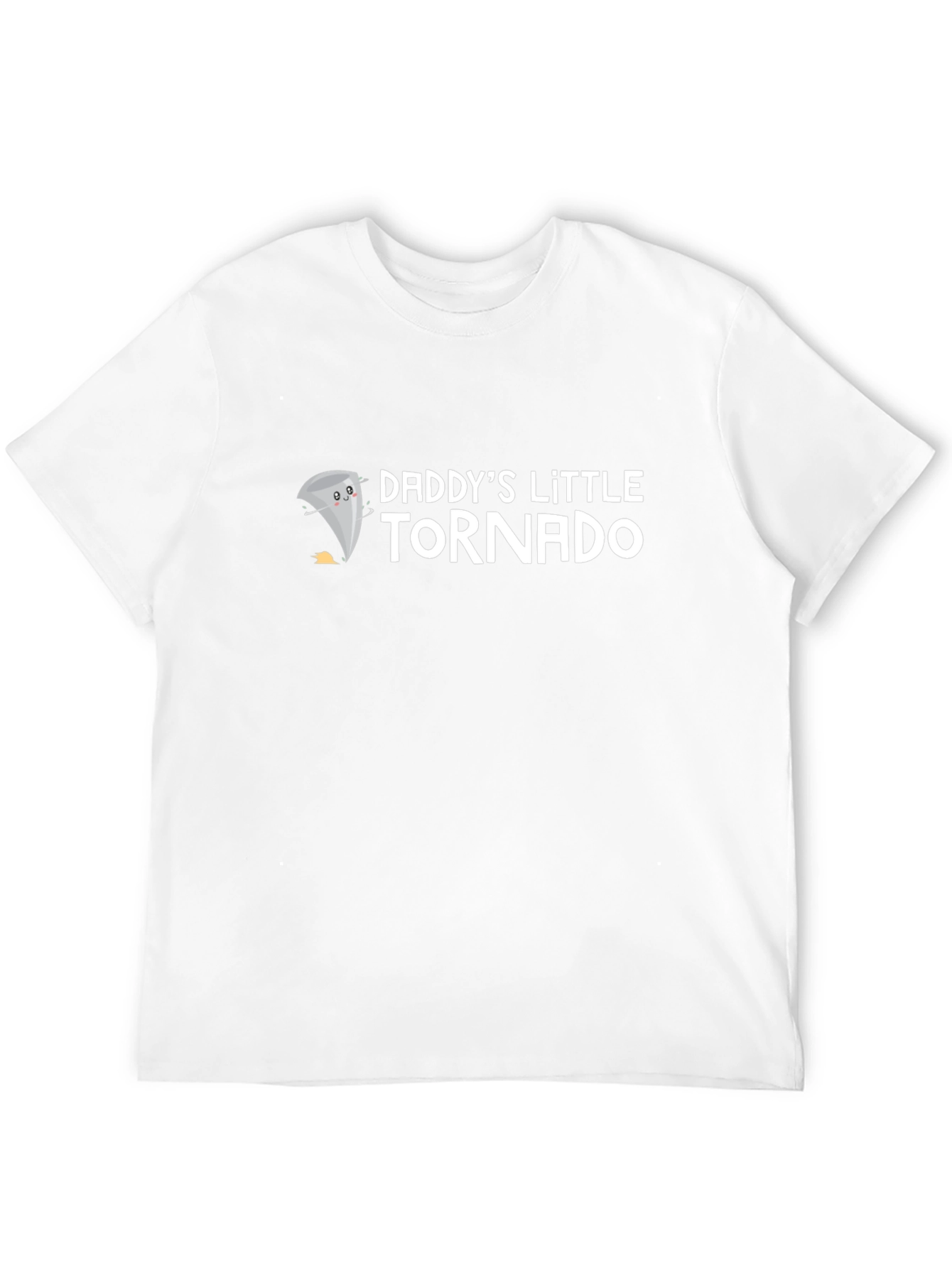 Daddys Little Tornado Black T-Shirt