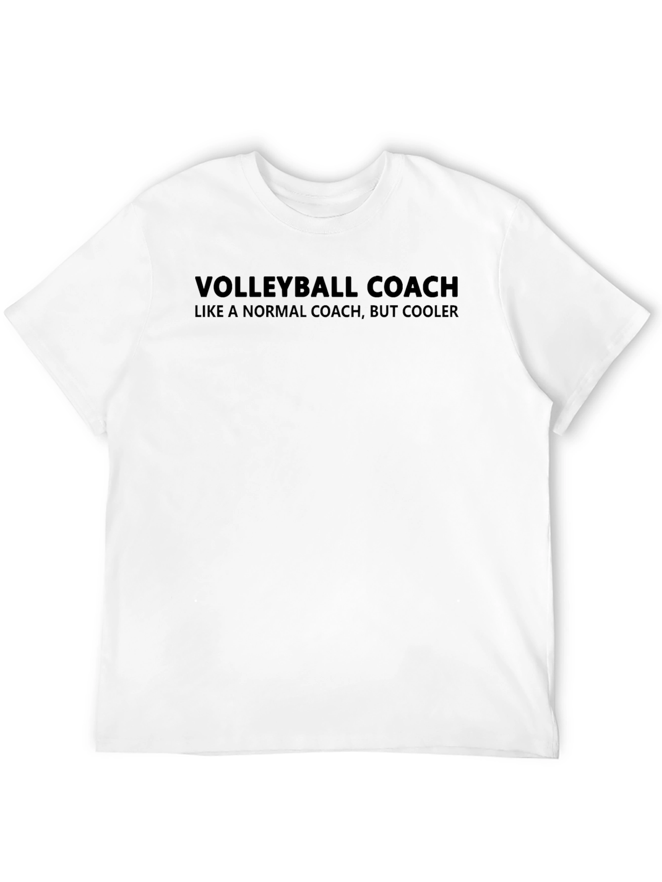 Volleyball Coach T-Shirt - Cool Coach Apparel