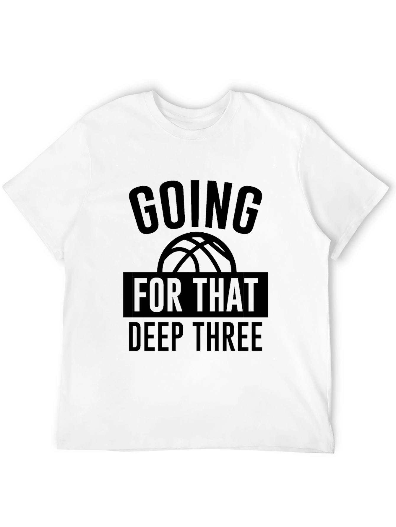 Basketball Deep Three Graphic Tee