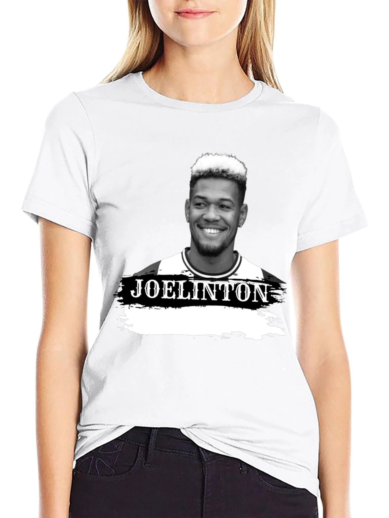 Joelinton T-Shirt - Black Graphic Tee