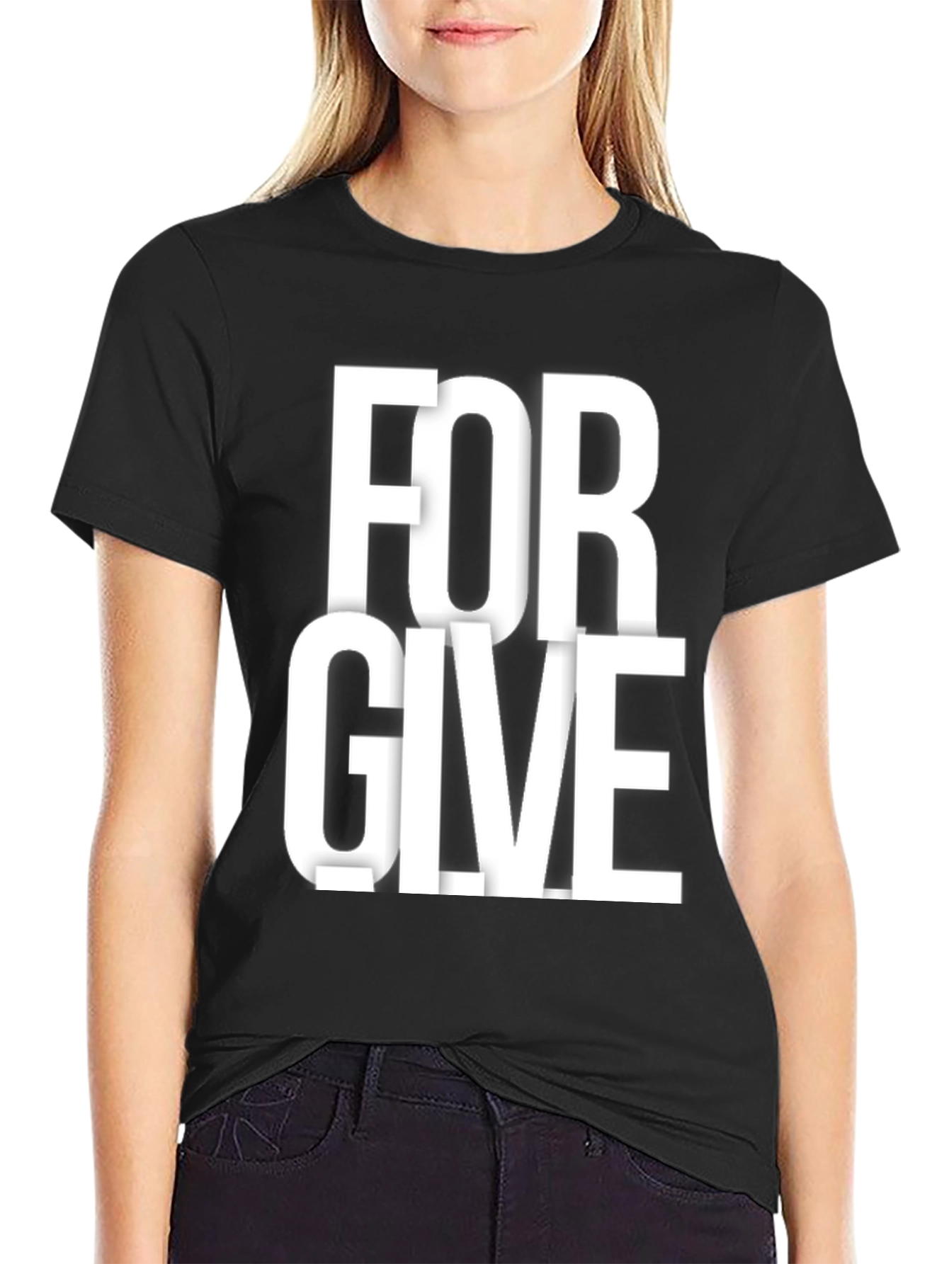 Forgive Graphic Tee - Trendy Comfort