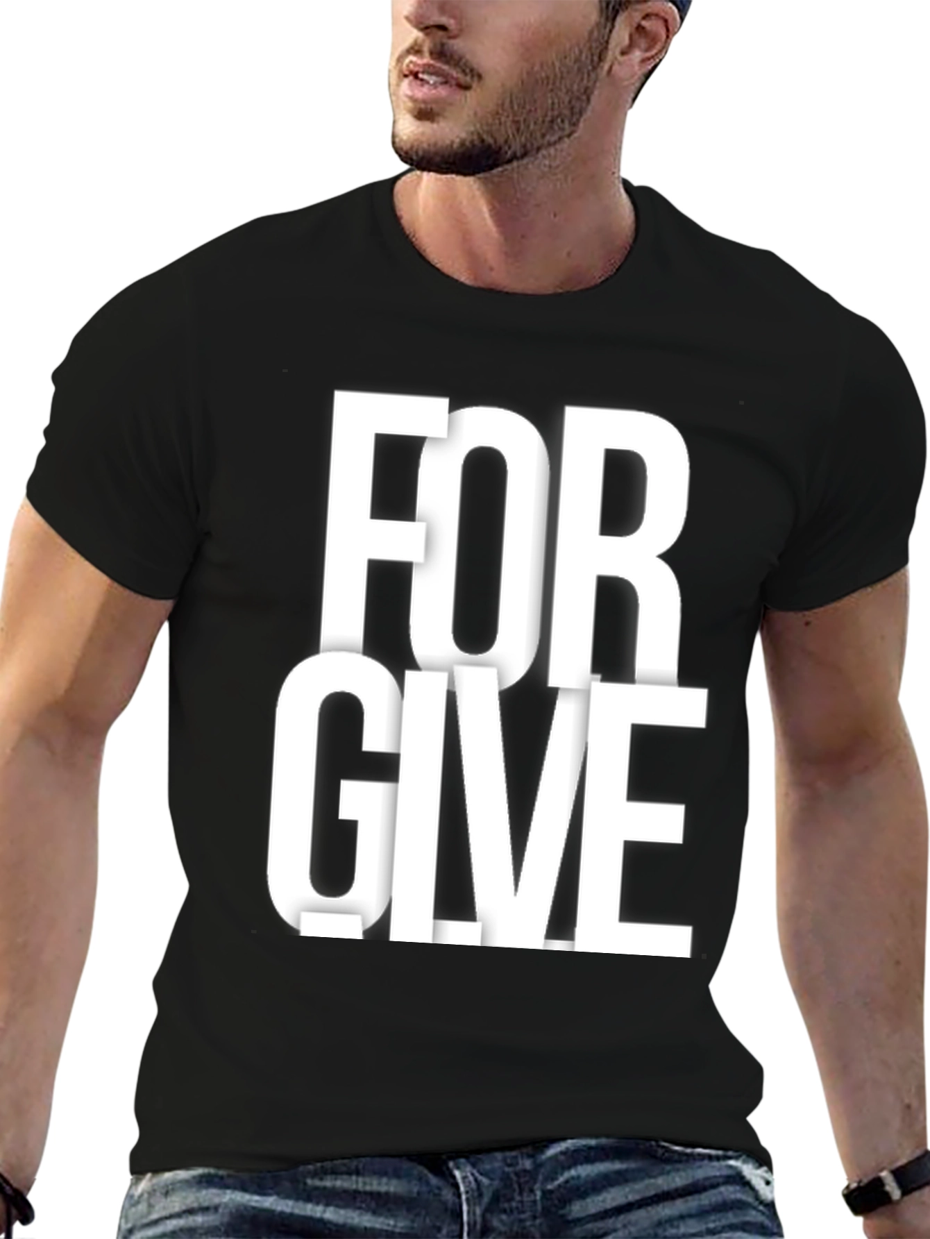 Forgive Graphic Tee - Trendy Comfort