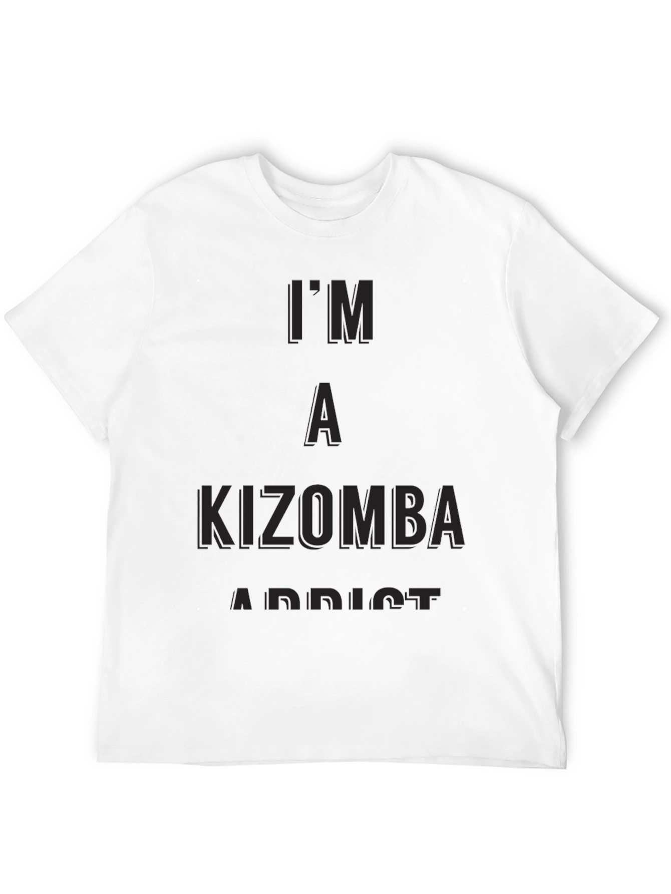 Kizomba Addict Graphic Tee - Soft Cotton T-Shirt