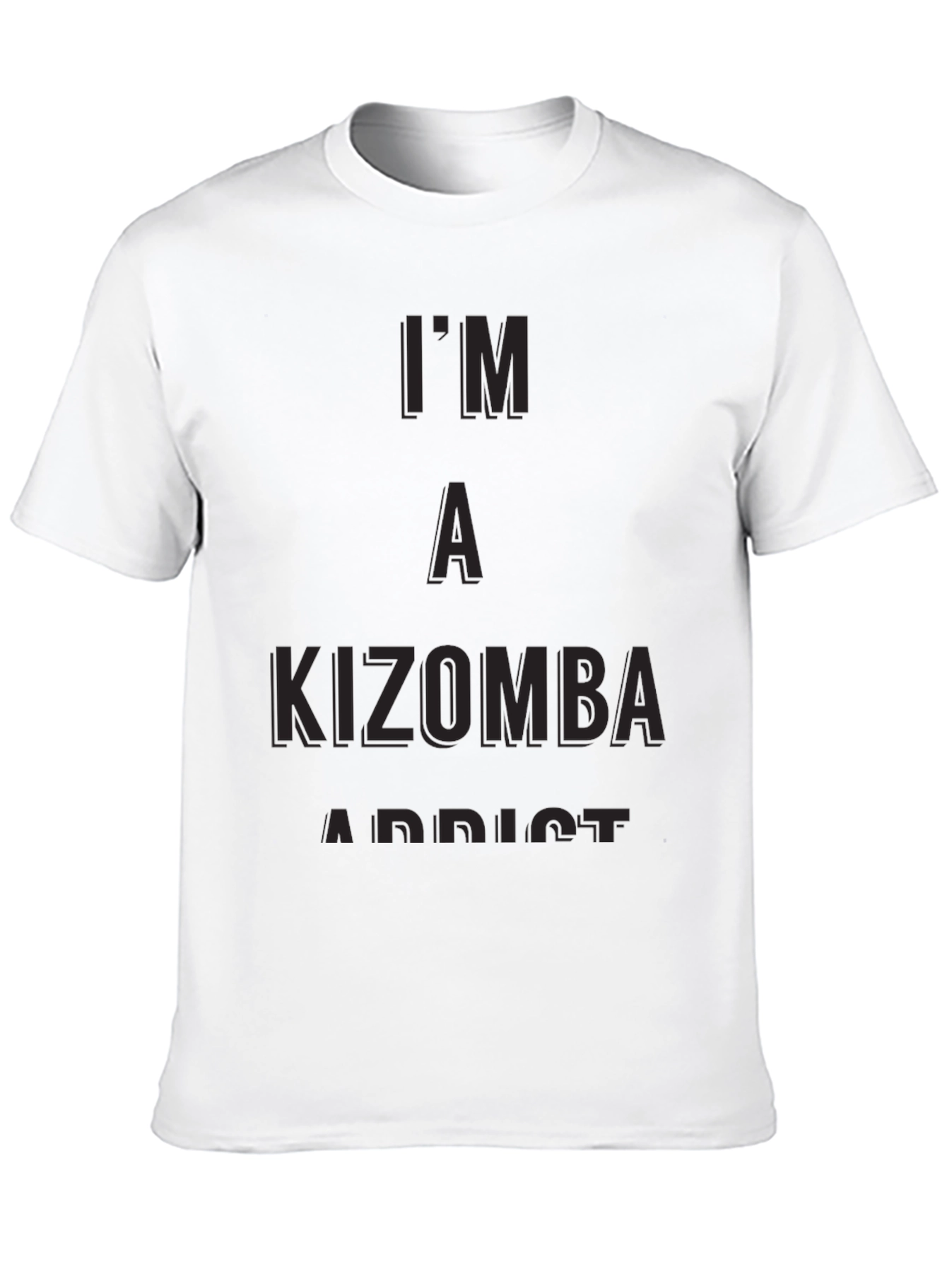 Kizomba Addict Graphic Tee - Soft Cotton T-Shirt
