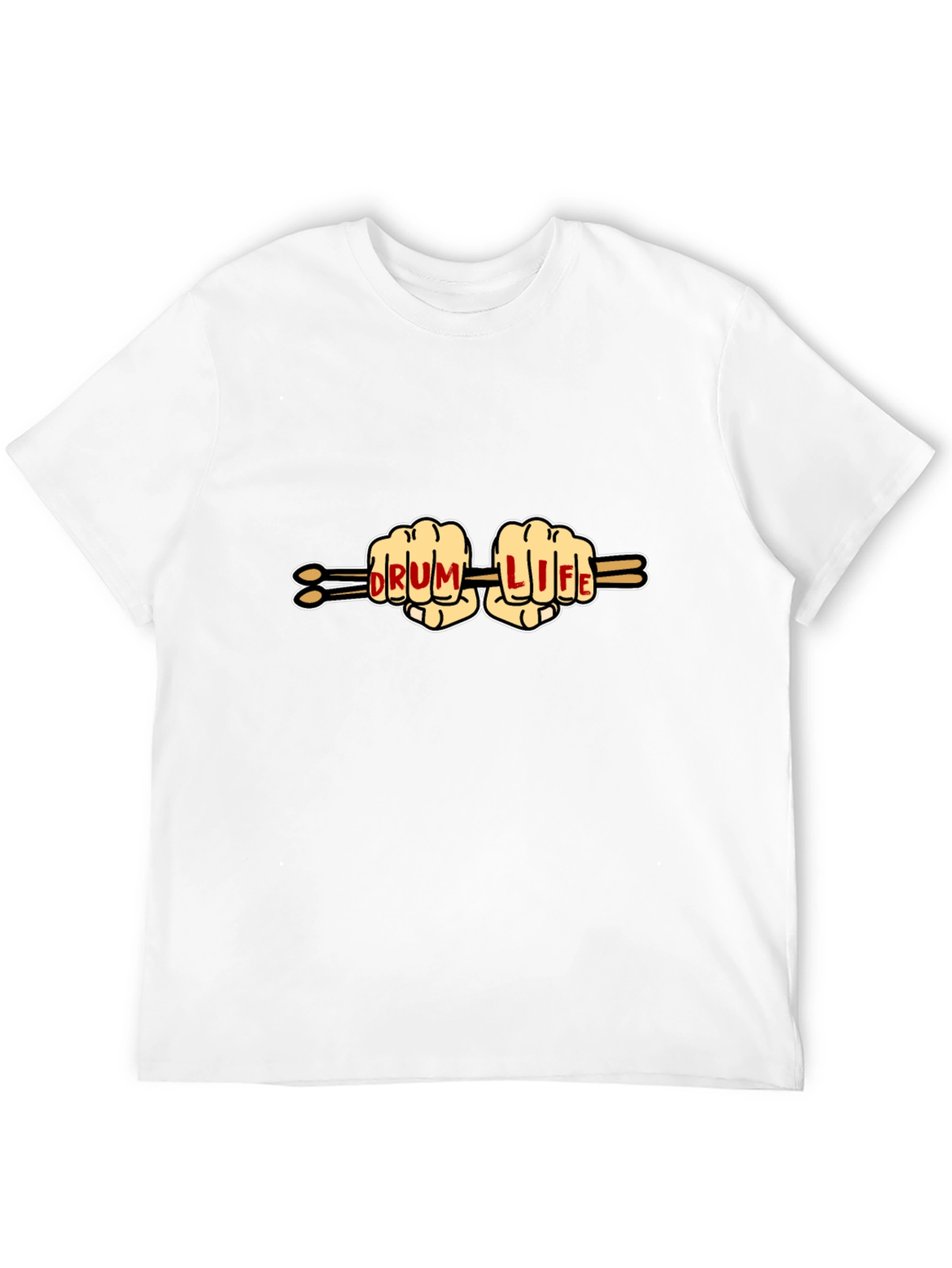 Drum Life T-Shirt - Musician Novelty Tee