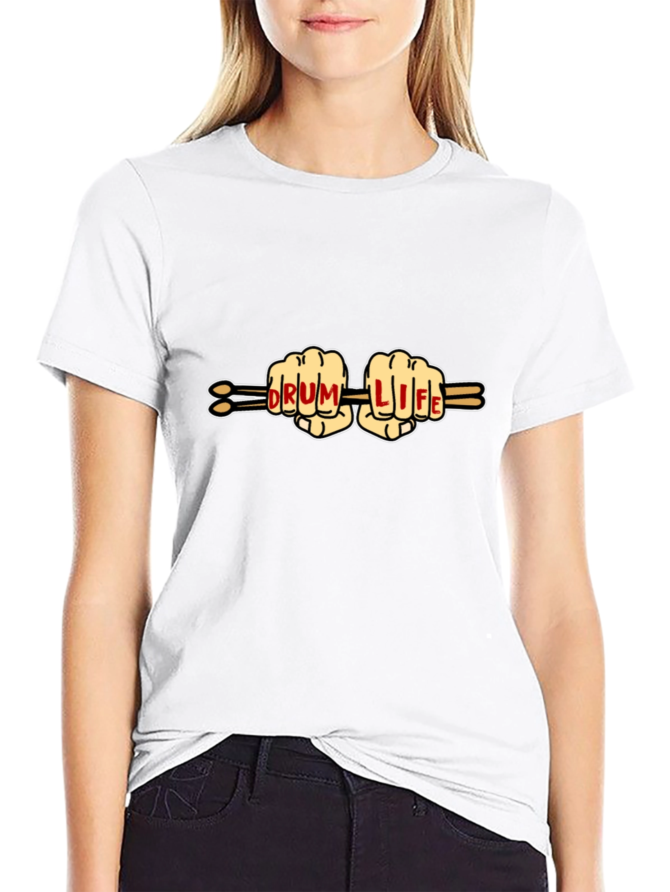 Drum Life T-Shirt - Musician Novelty Tee