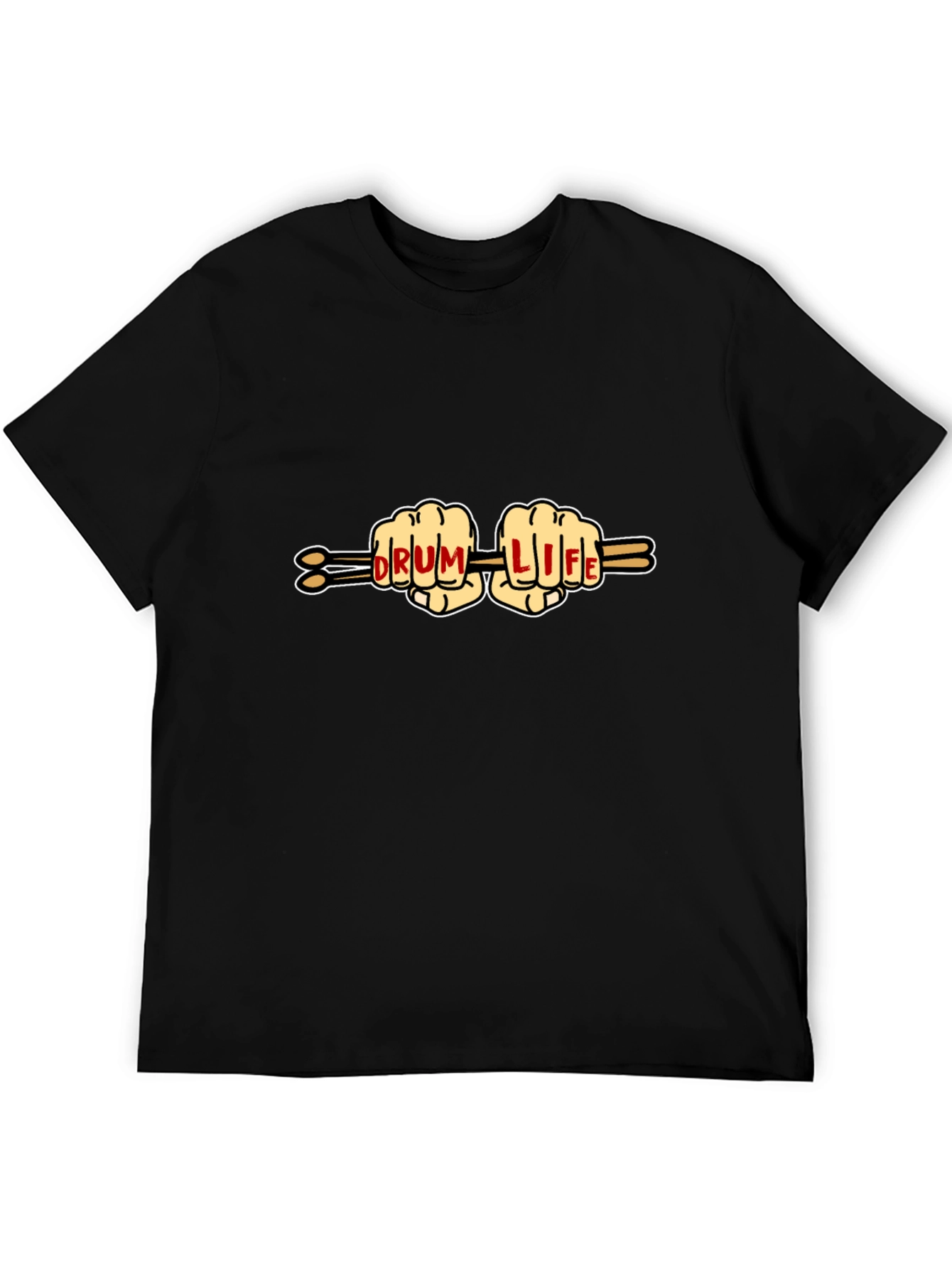 Drum Life T-Shirt - Musician Novelty Tee