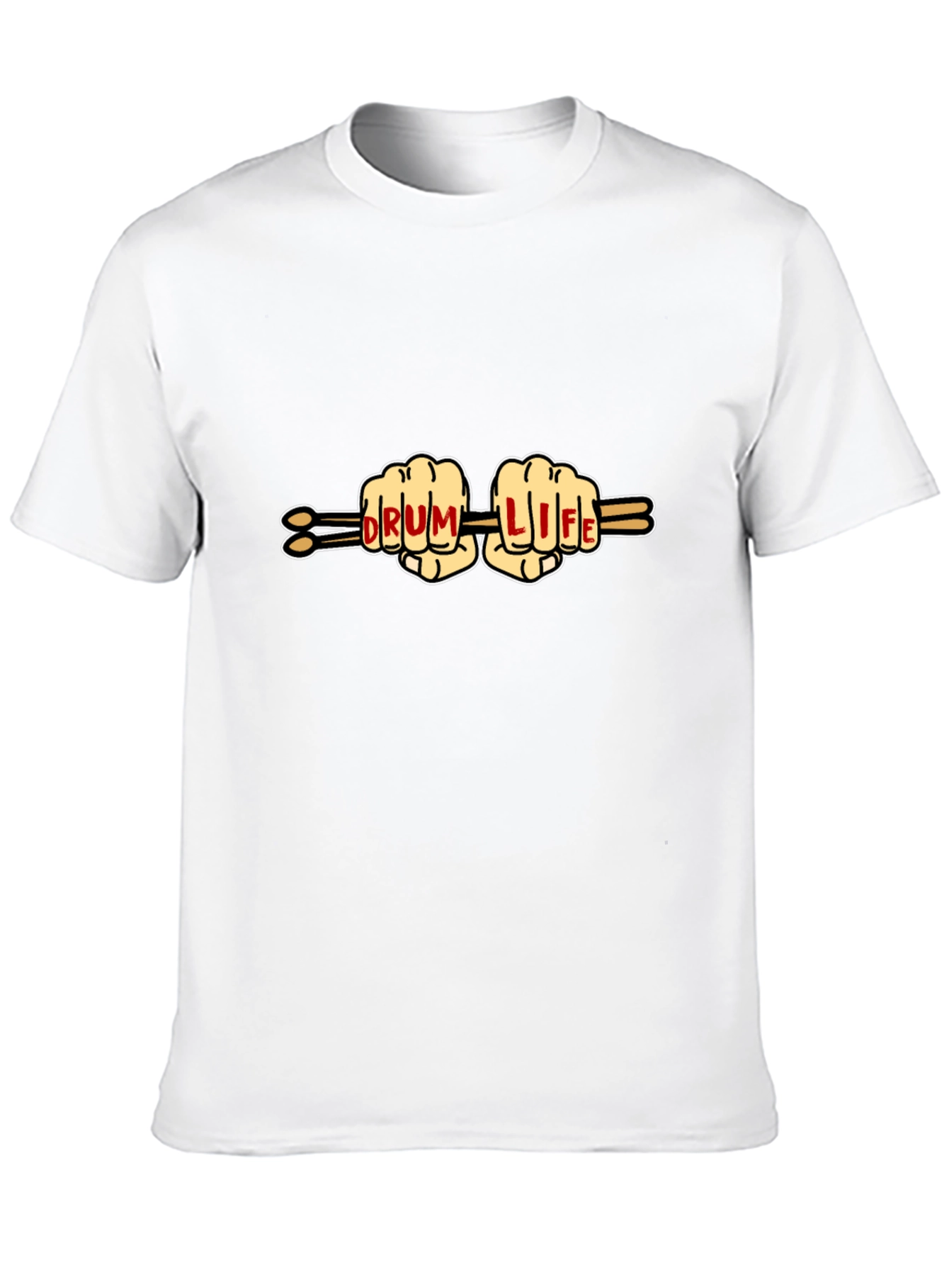 Drum Life T-Shirt - Musician Novelty Tee