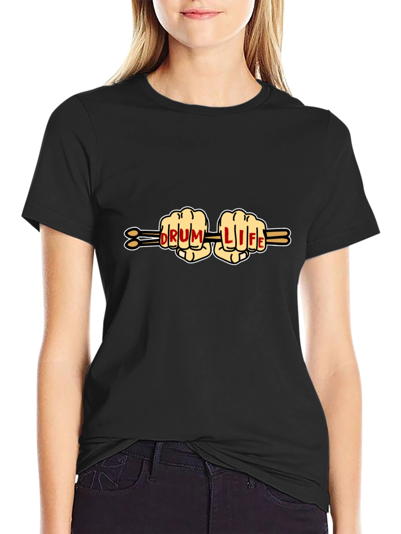 Drum Life T-Shirt - Musician Novelty Tee