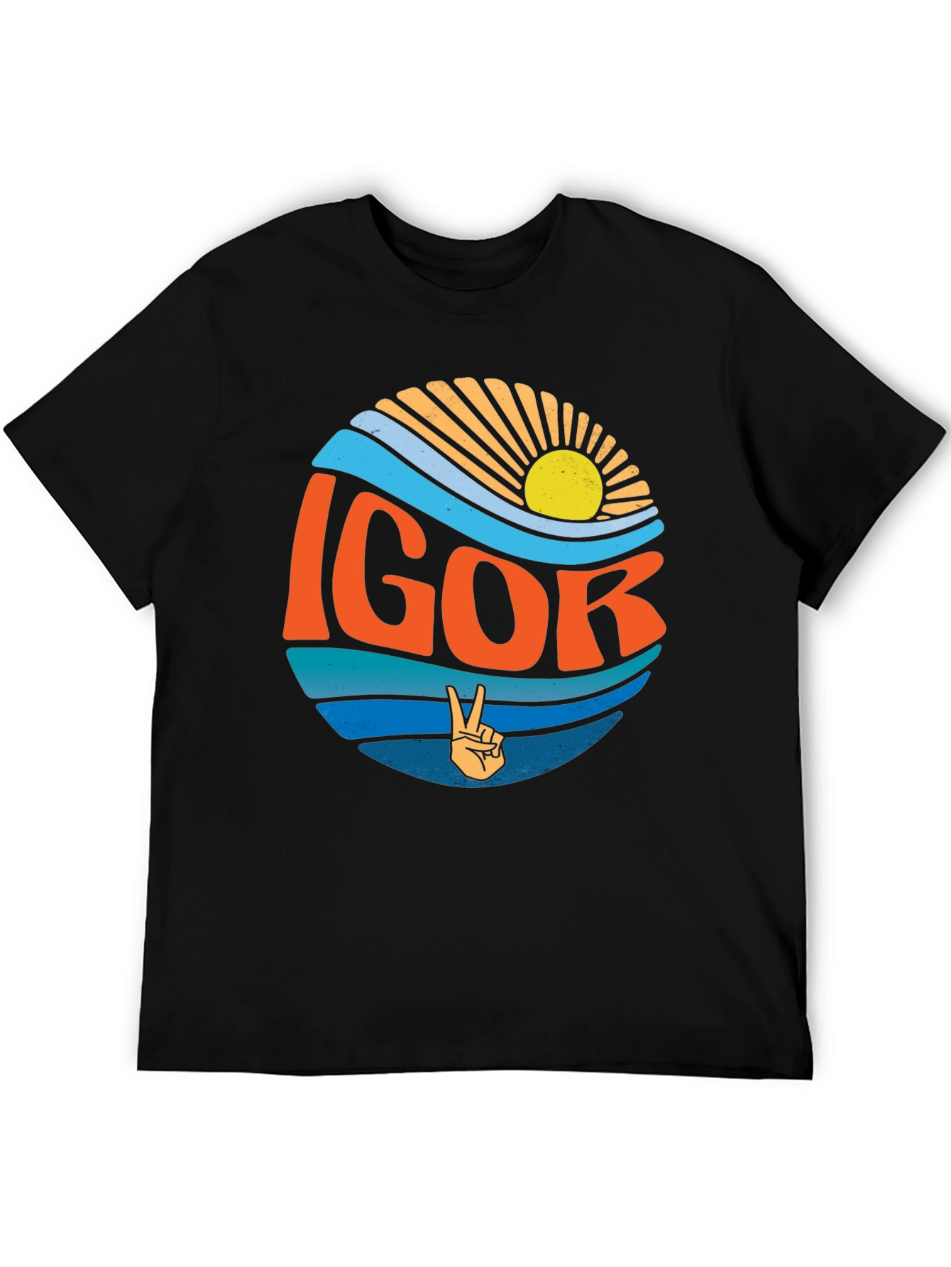 Retro IGOR Graphic Tee - Stylish Summer Shirt