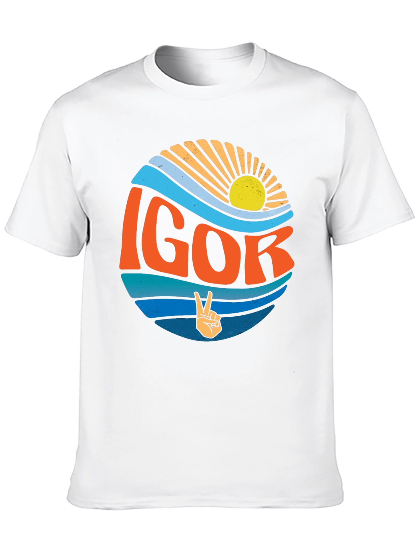 Retro IGOR Graphic Tee - Stylish Summer Shirt