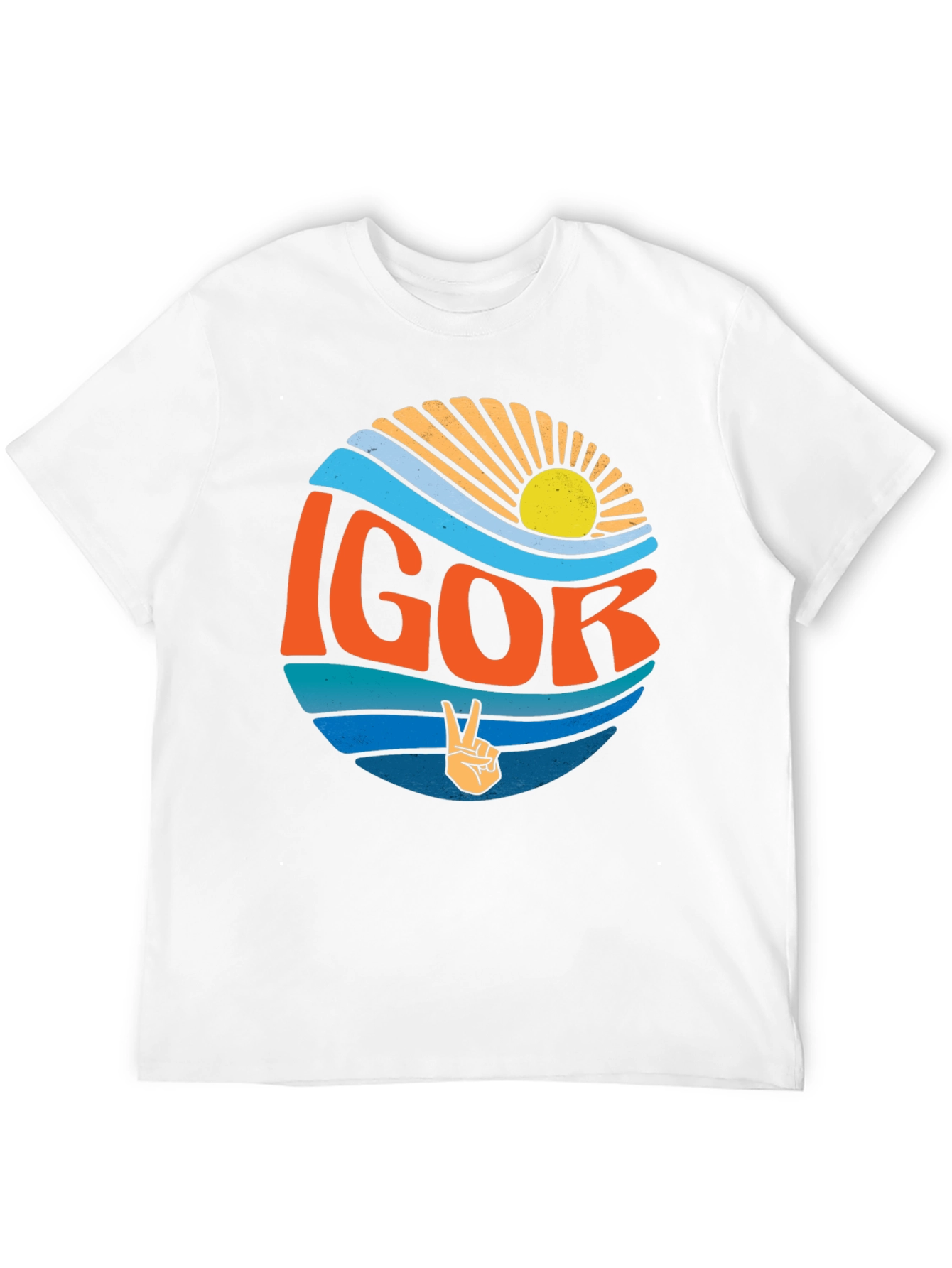 Retro IGOR Graphic Tee - Stylish Summer Shirt