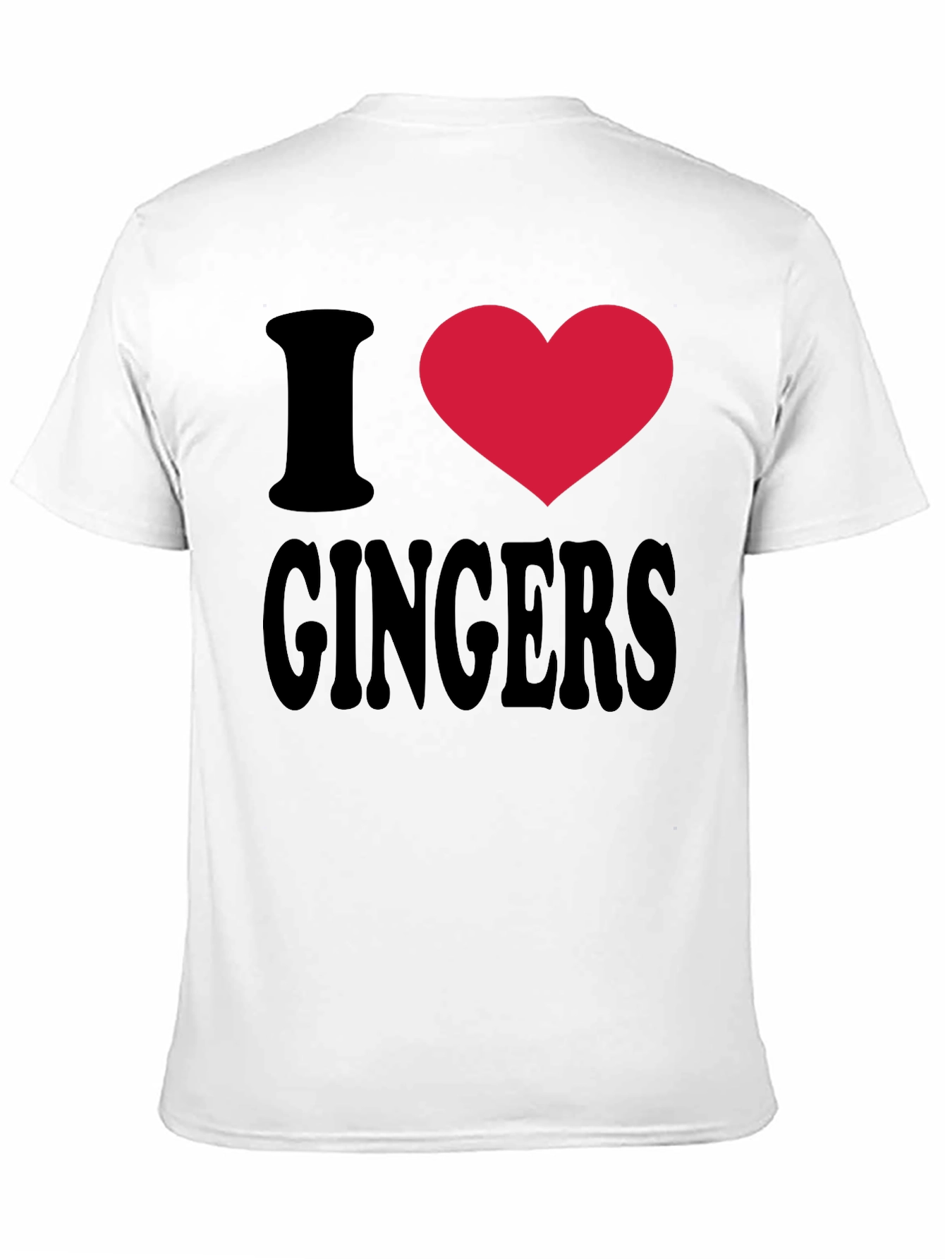 I Heart Gingers T-Shirt - Novelty Tee