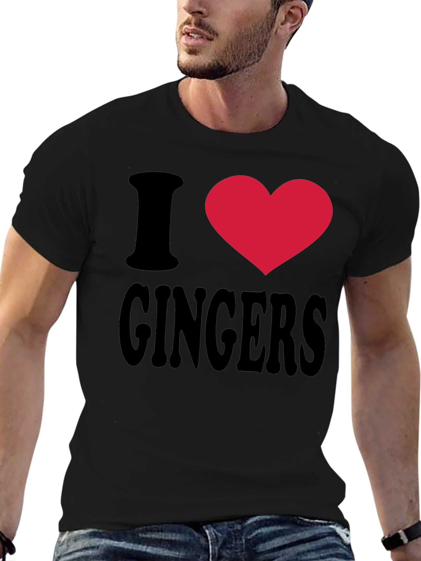I Heart Gingers T-Shirt - Novelty Tee