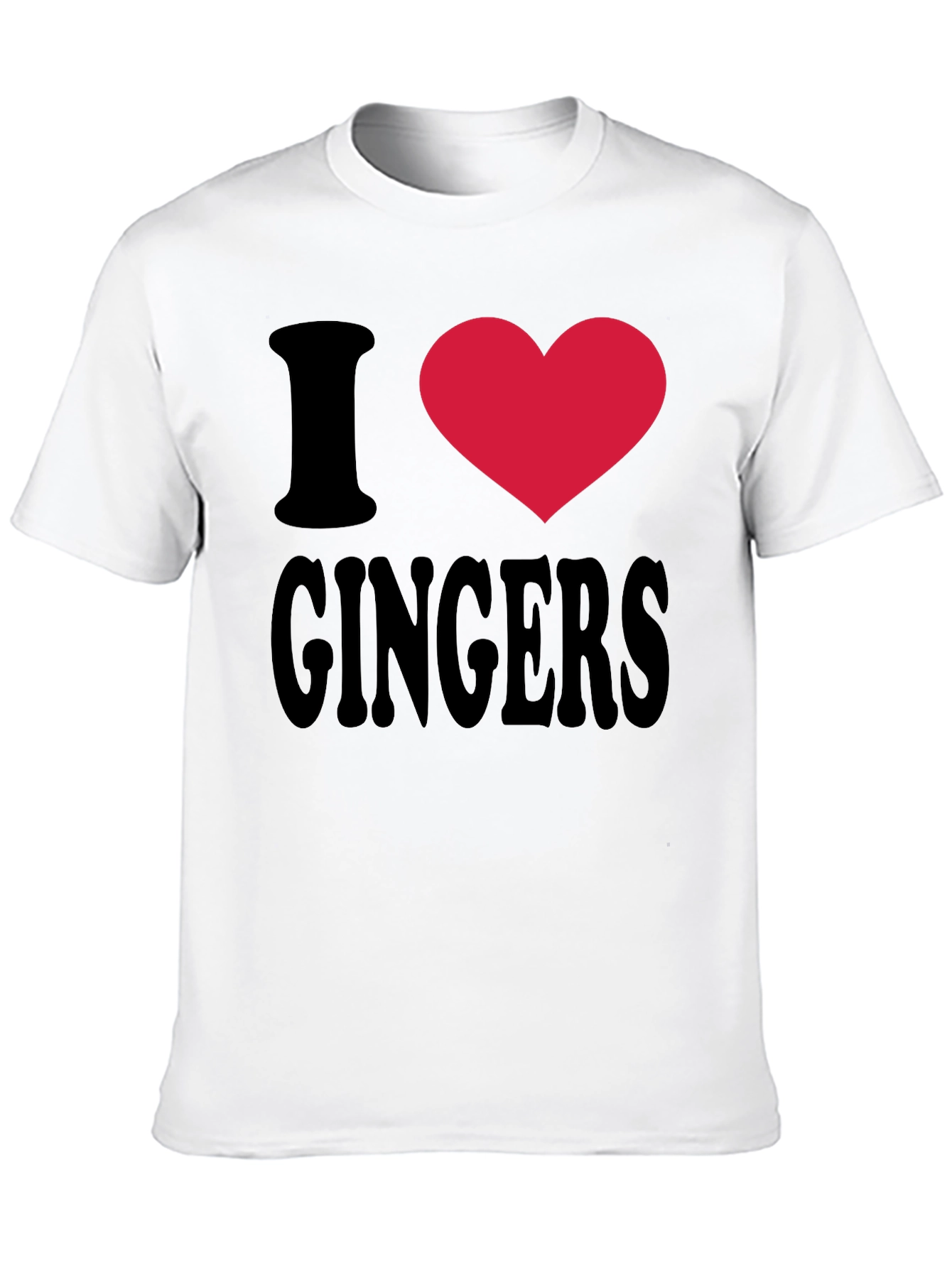 I Heart Gingers T-Shirt - Novelty Tee
