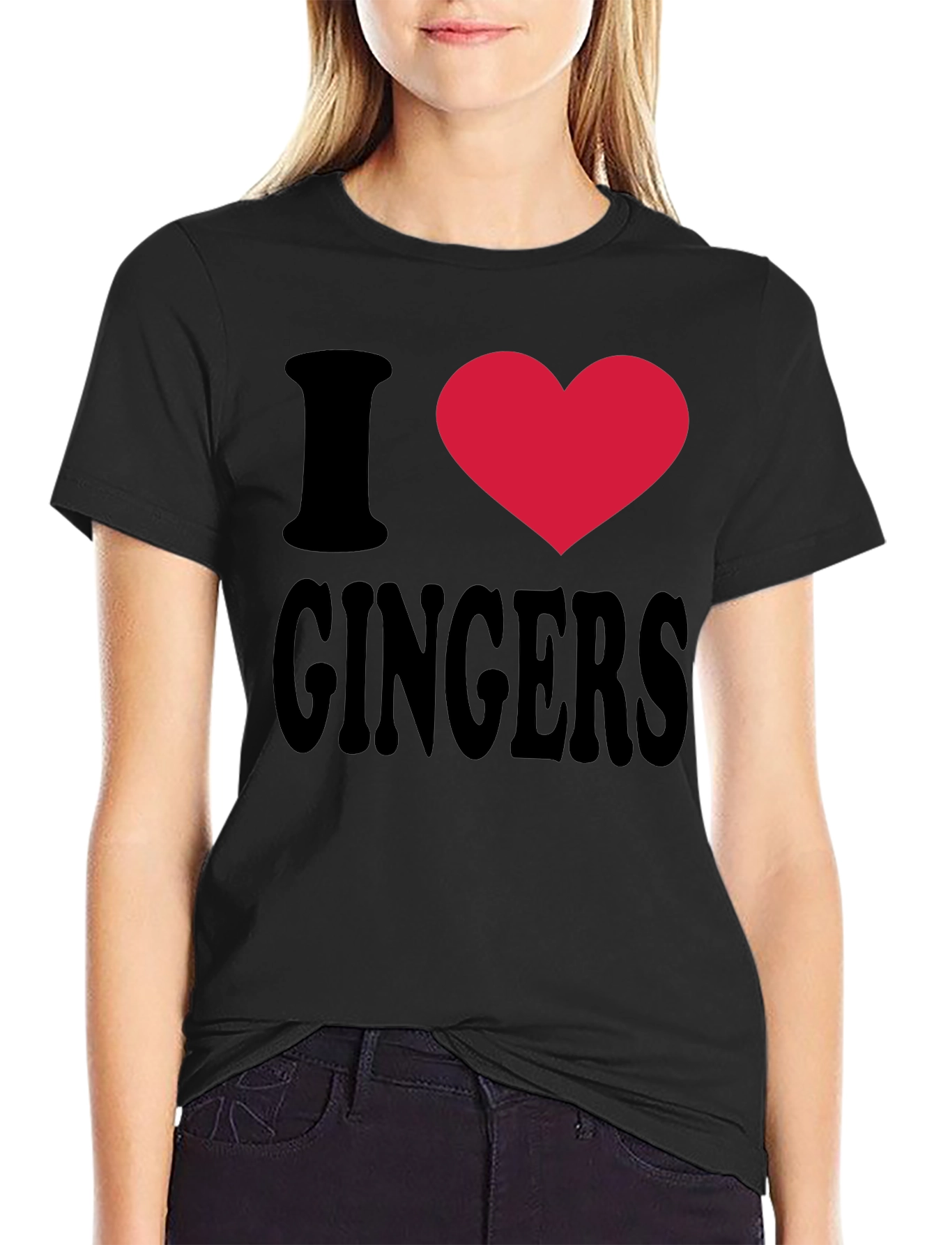 I Heart Gingers T-Shirt - Novelty Tee