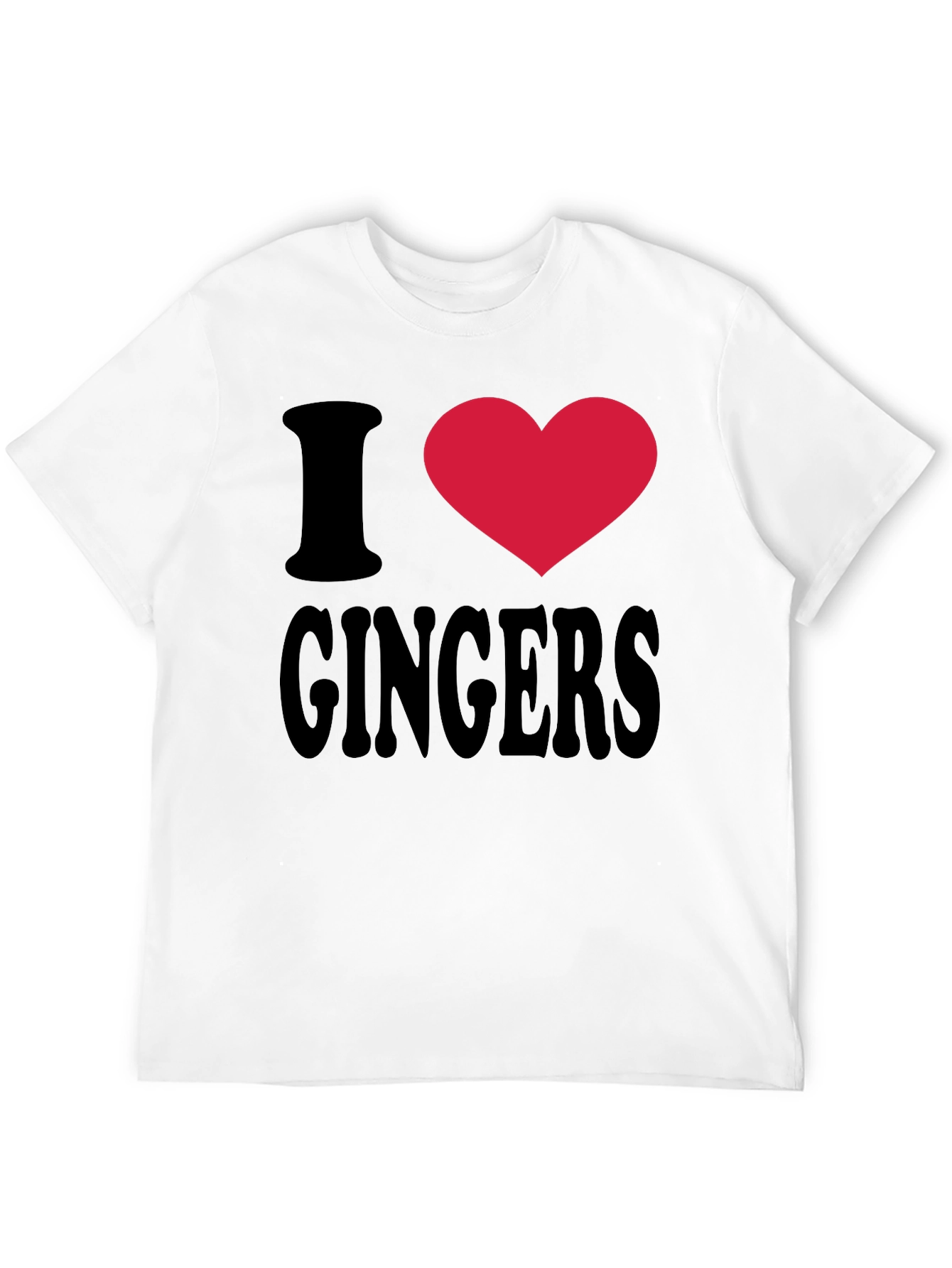 I Heart Gingers T-Shirt - Novelty Tee