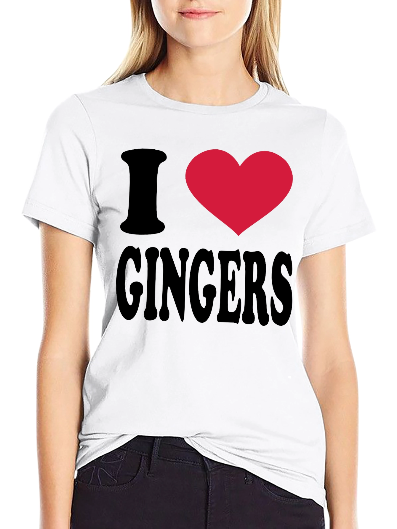 I Heart Gingers T-Shirt - Novelty Tee