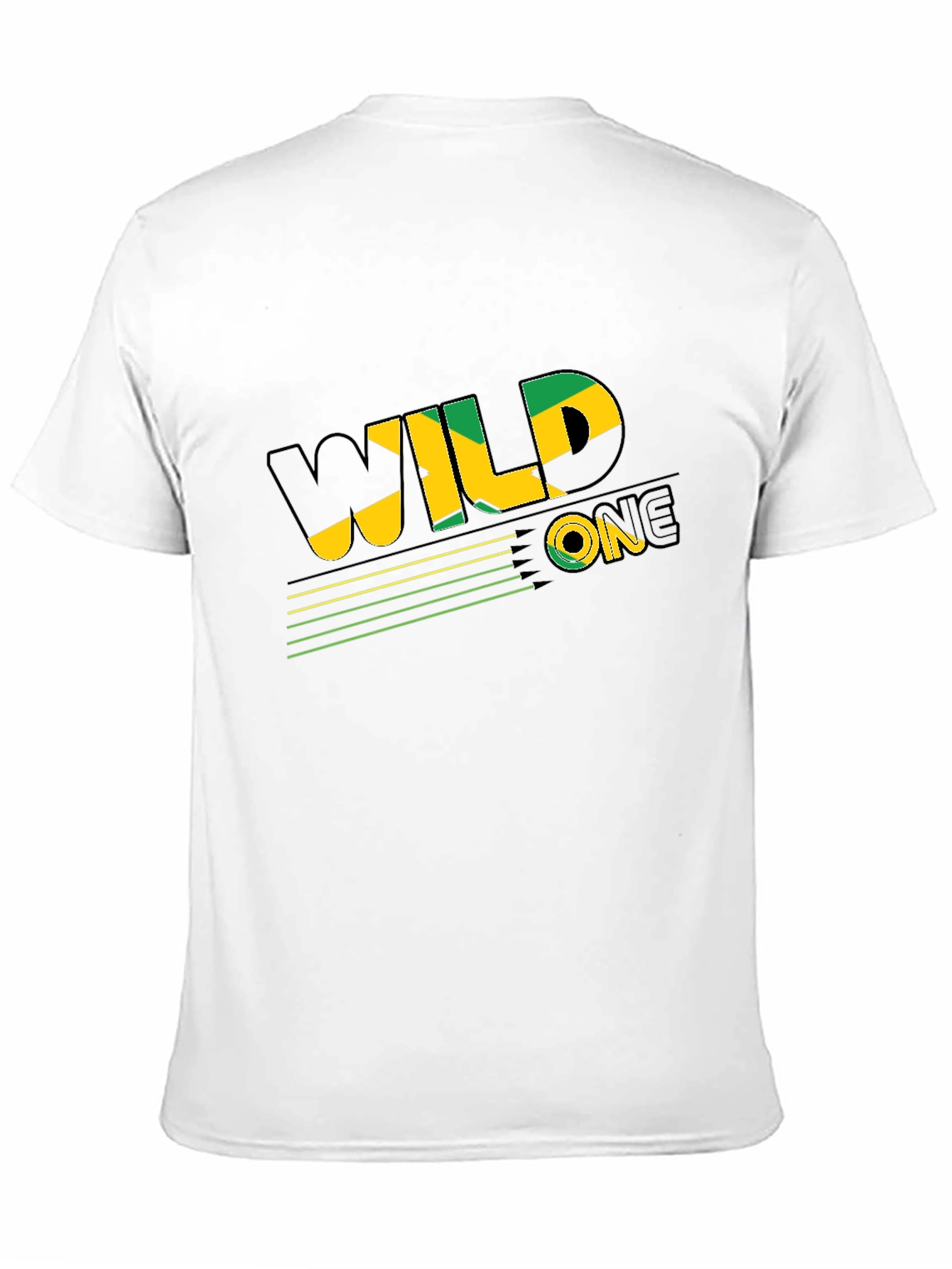Wild One Jamaica Style Black T-Shirt