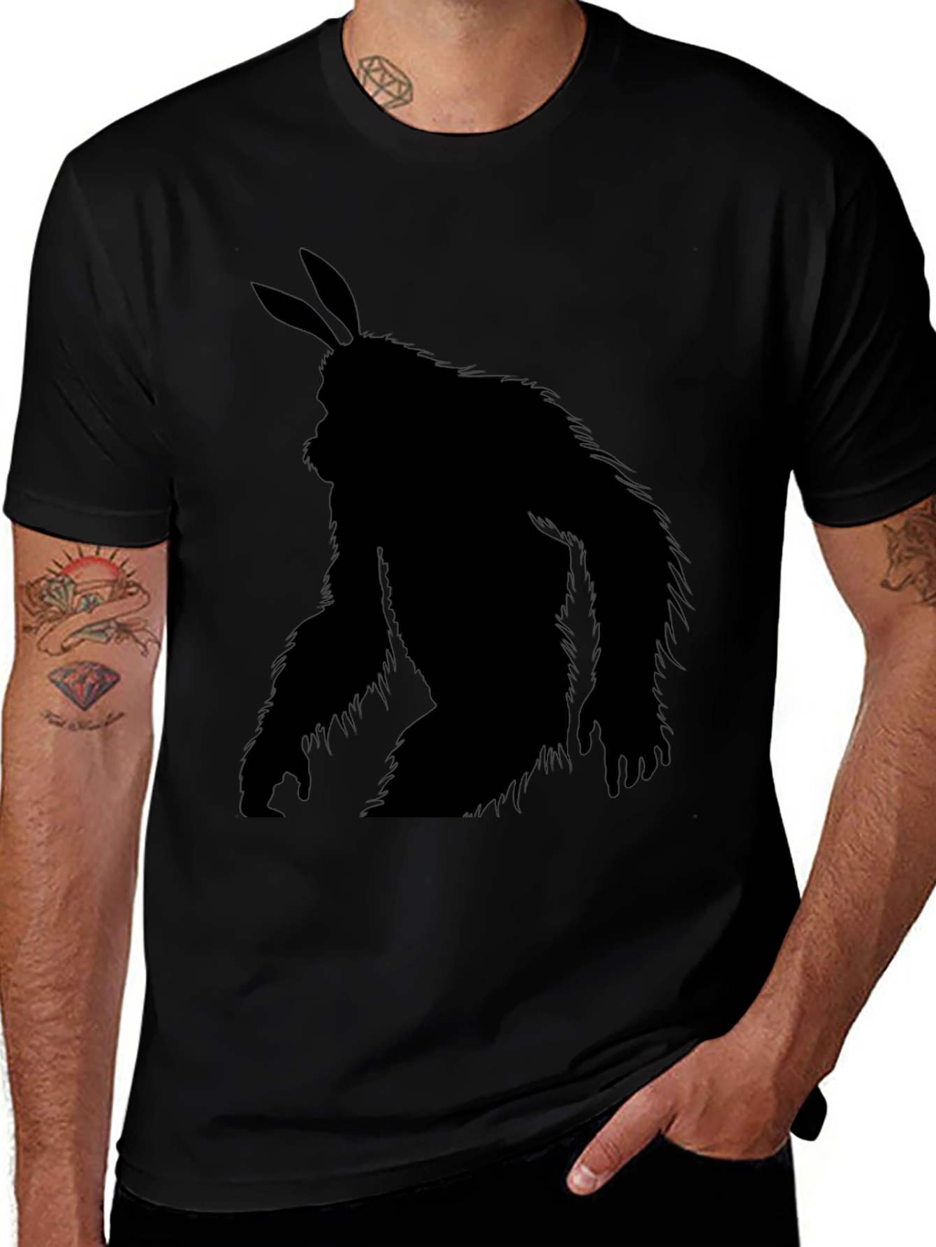 Sasquatch Easter Bunny T-Shirt
