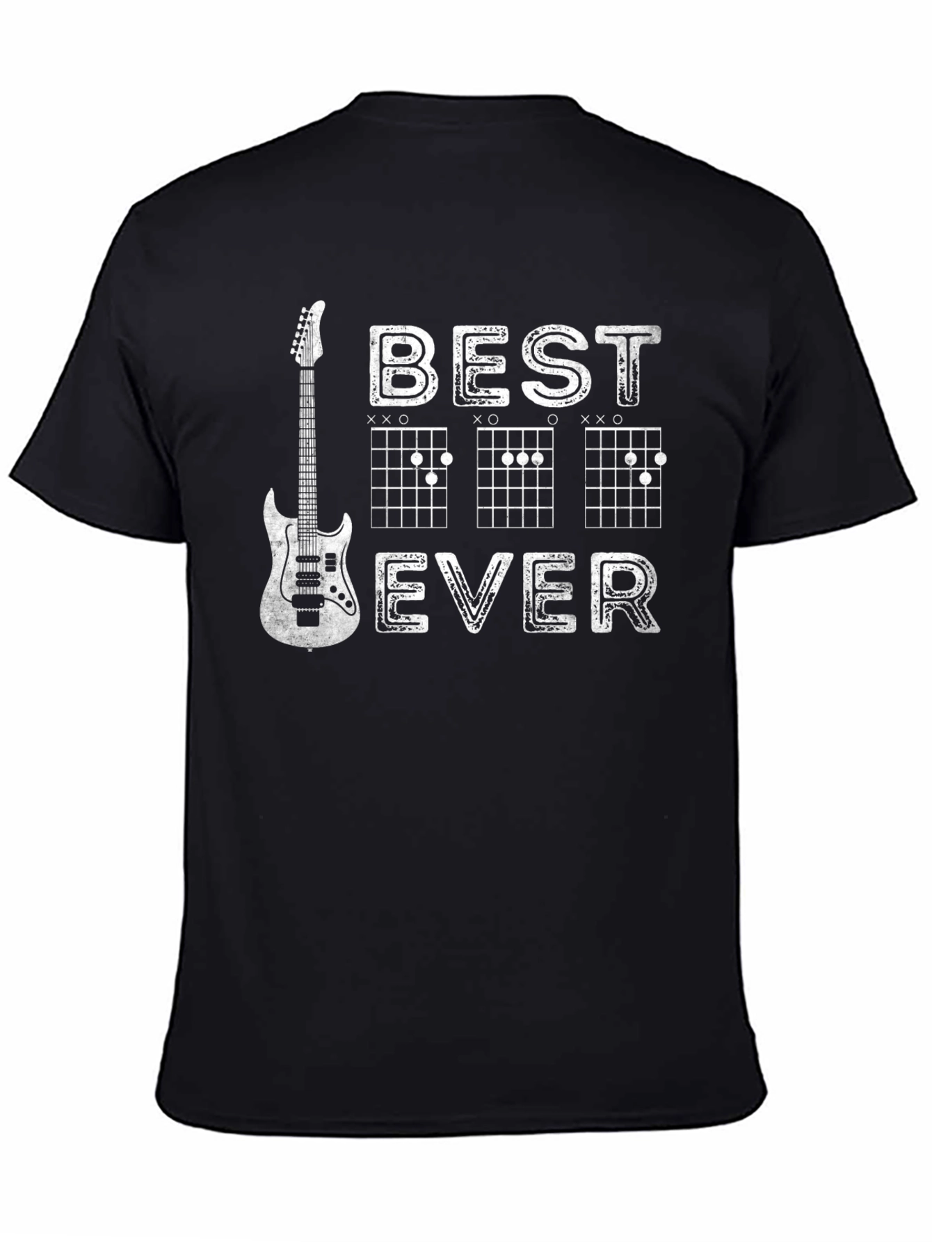 Best Dad Ever Guitar Chord T-Shirt