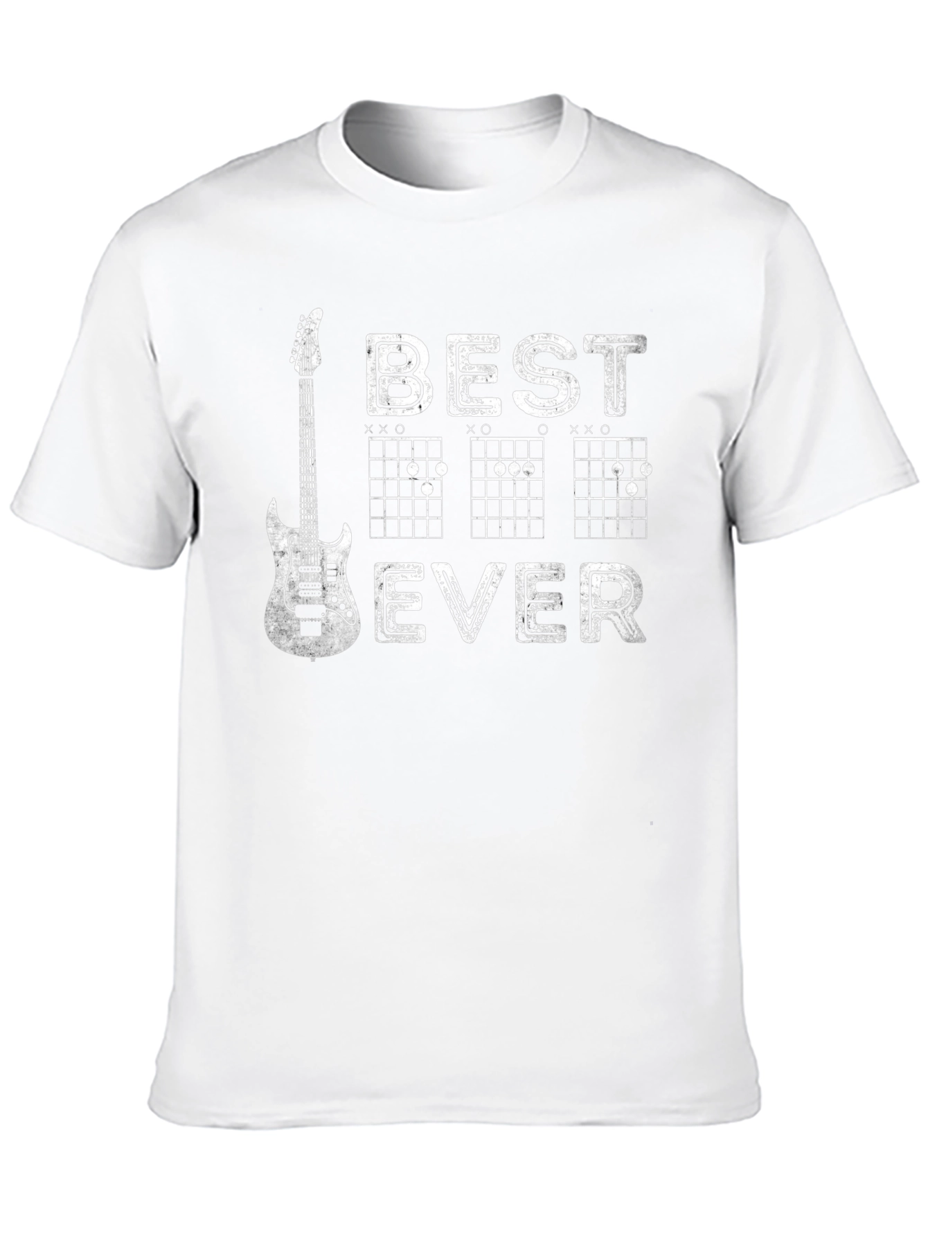 Best Dad Ever Guitar Chord T-Shirt