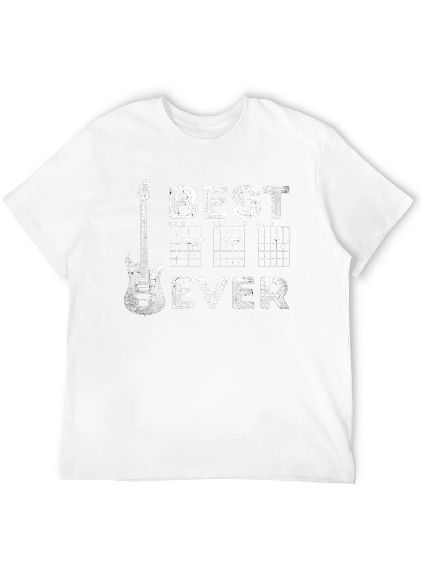 Best Dad Ever Guitar Chord T-Shirt