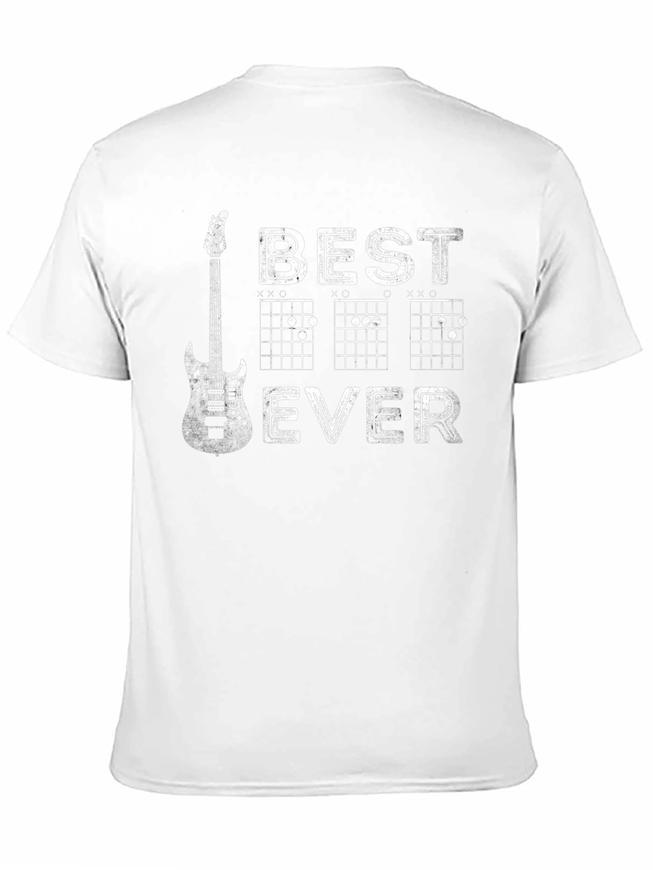 Best Dad Ever Guitar Chord T-Shirt