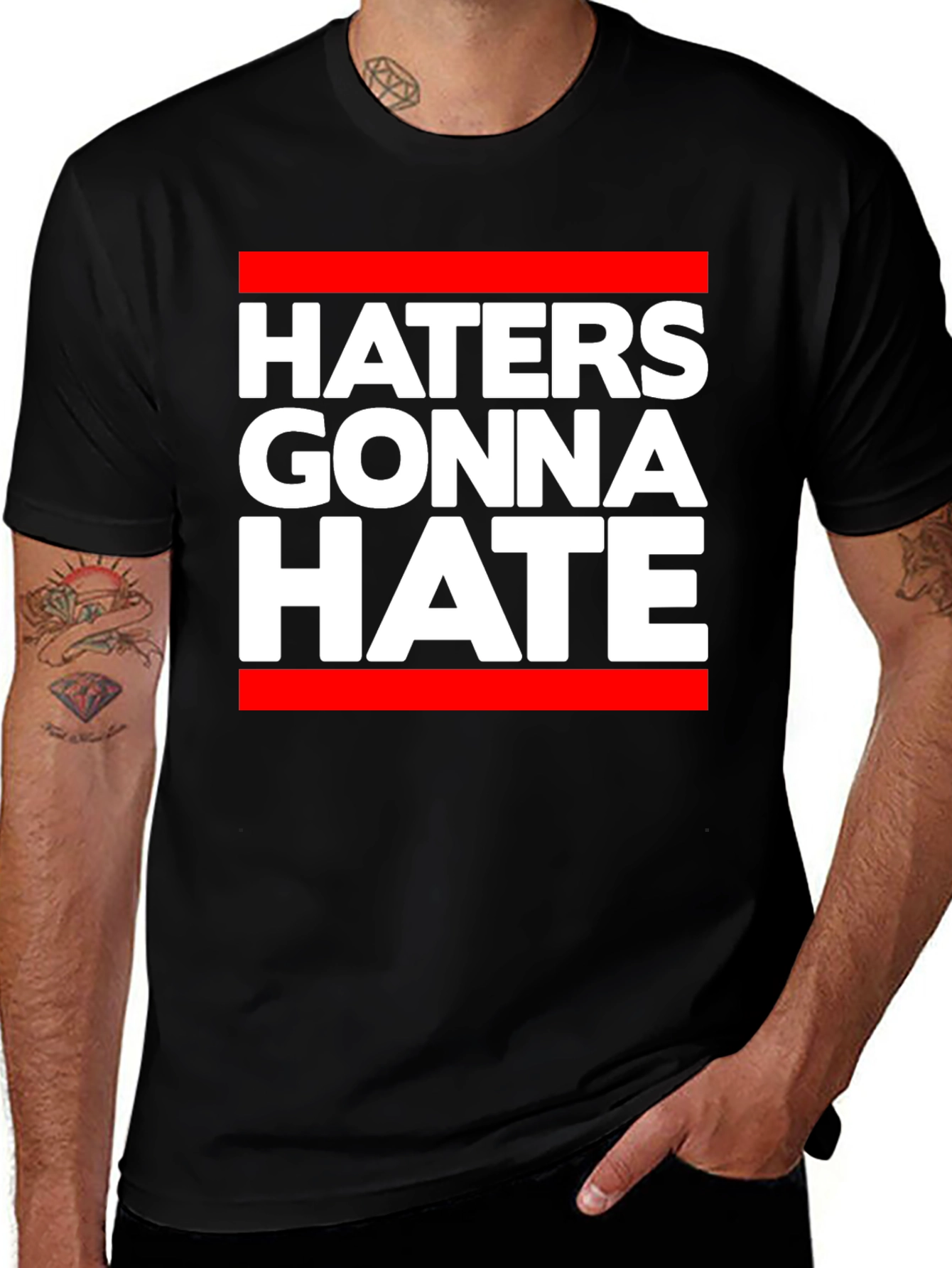 Haters Gonna Hate Graphic T-Shirt
