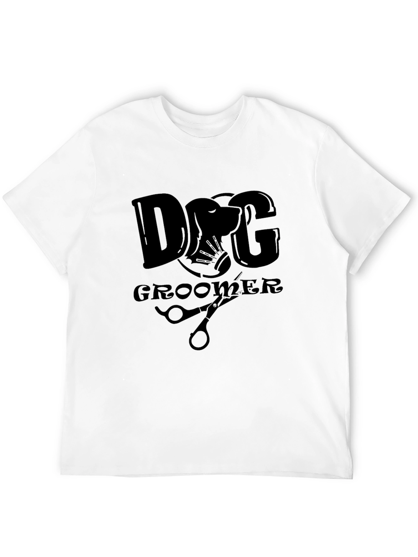 Dog Groomer T-Shirt - Unisex Black Graphic Tee